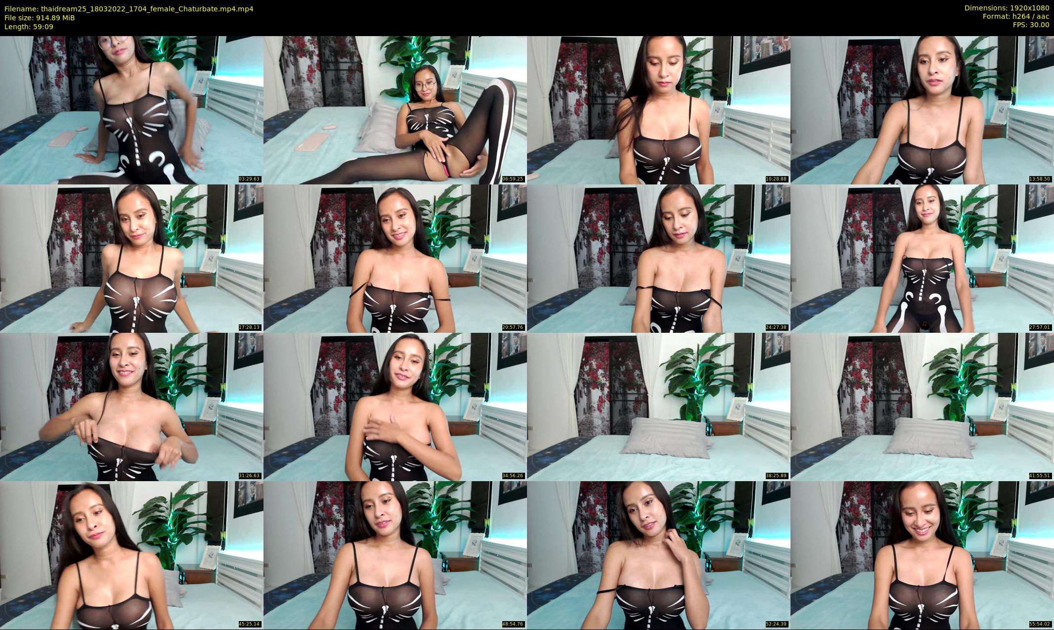thaidream25 — 60 minute Chaturbate female cam show recording, 1080p, Mar 18, 2022