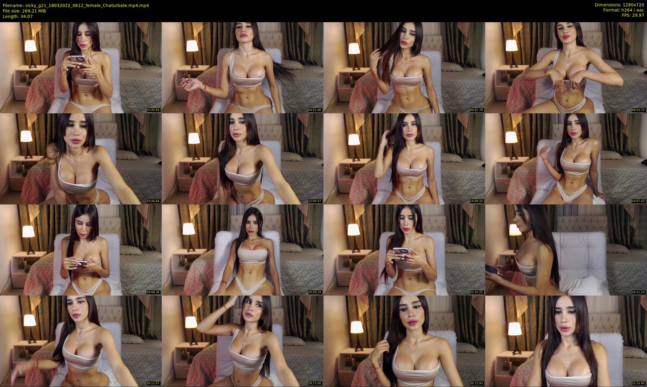 vicky_g21 — 35 minute Chaturbate female cam show recording, 720p, Mar 18, 2022