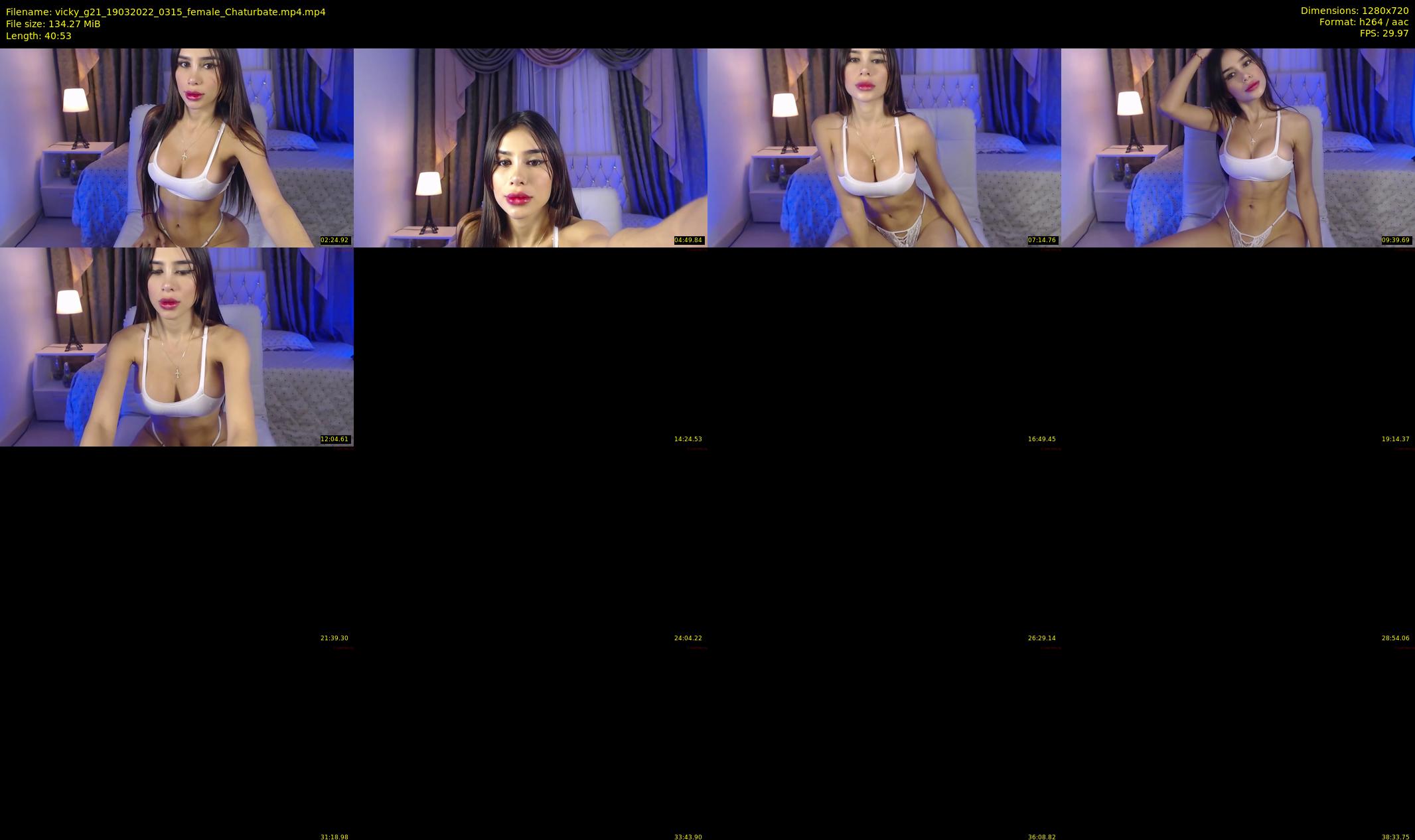 vicky_g21 — 41 minute Chaturbate female cam show recording, 720p, Mar 19, 2022
