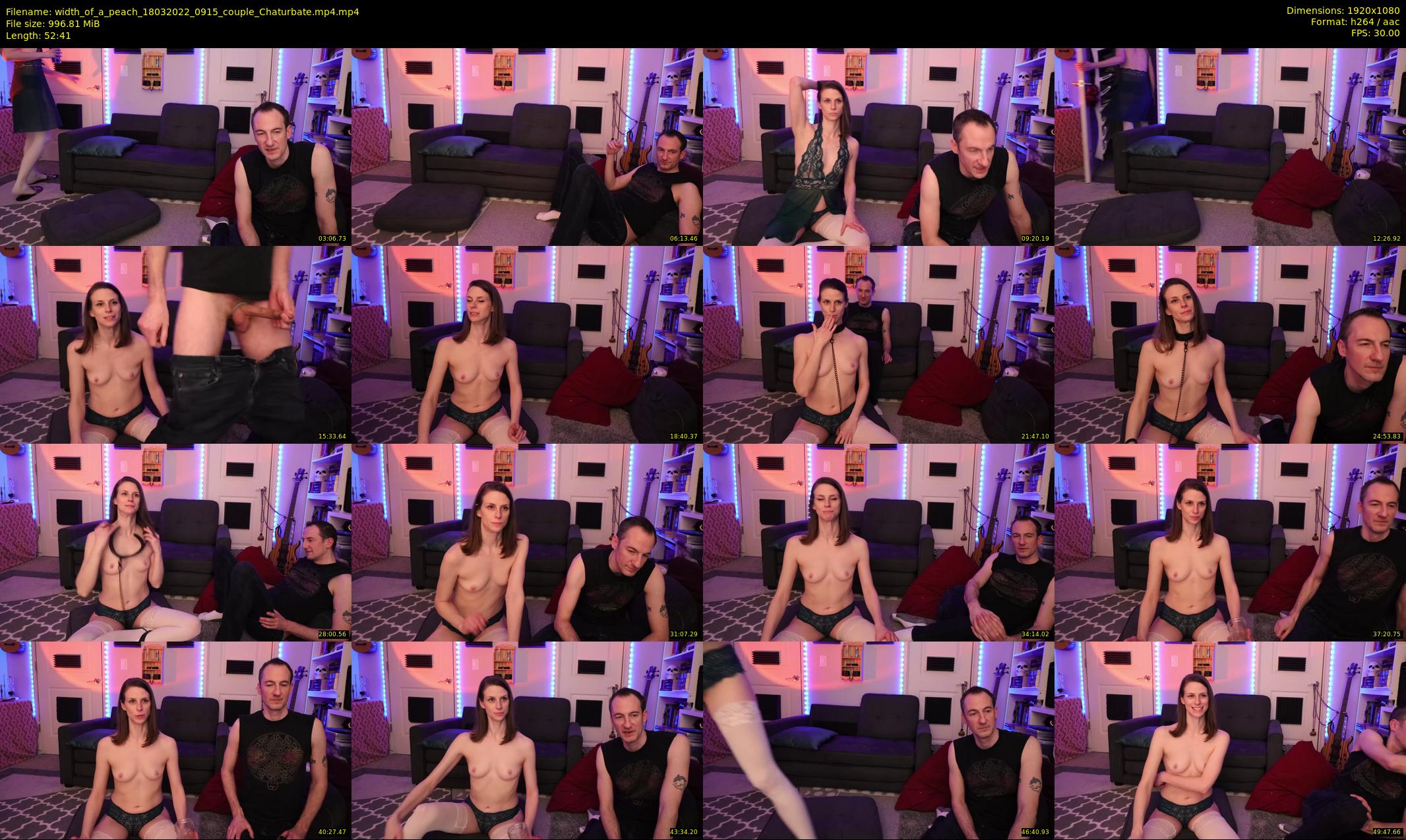 width_of_a_peach — 53 minute Chaturbate couple cam show recording, 1080p, Mar 18, 2022