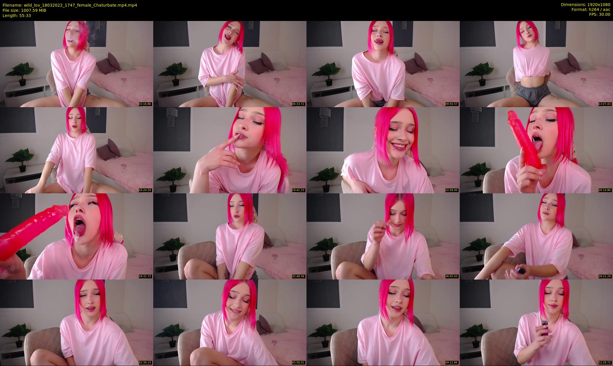 wild_lov — 56 minute Chaturbate female cam show recording, 1080p, Mar 18, 2022