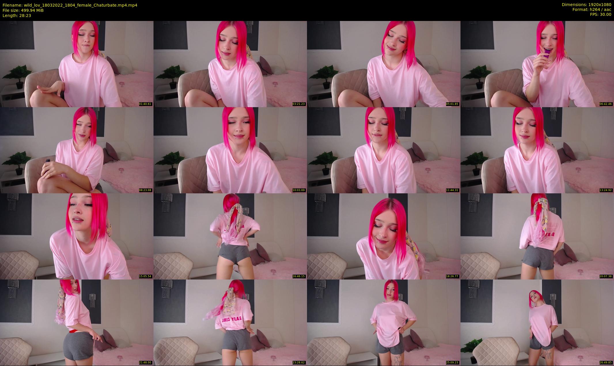 wild_lov — 29 minute Chaturbate female cam show recording, 1080p, Mar 18, 2022