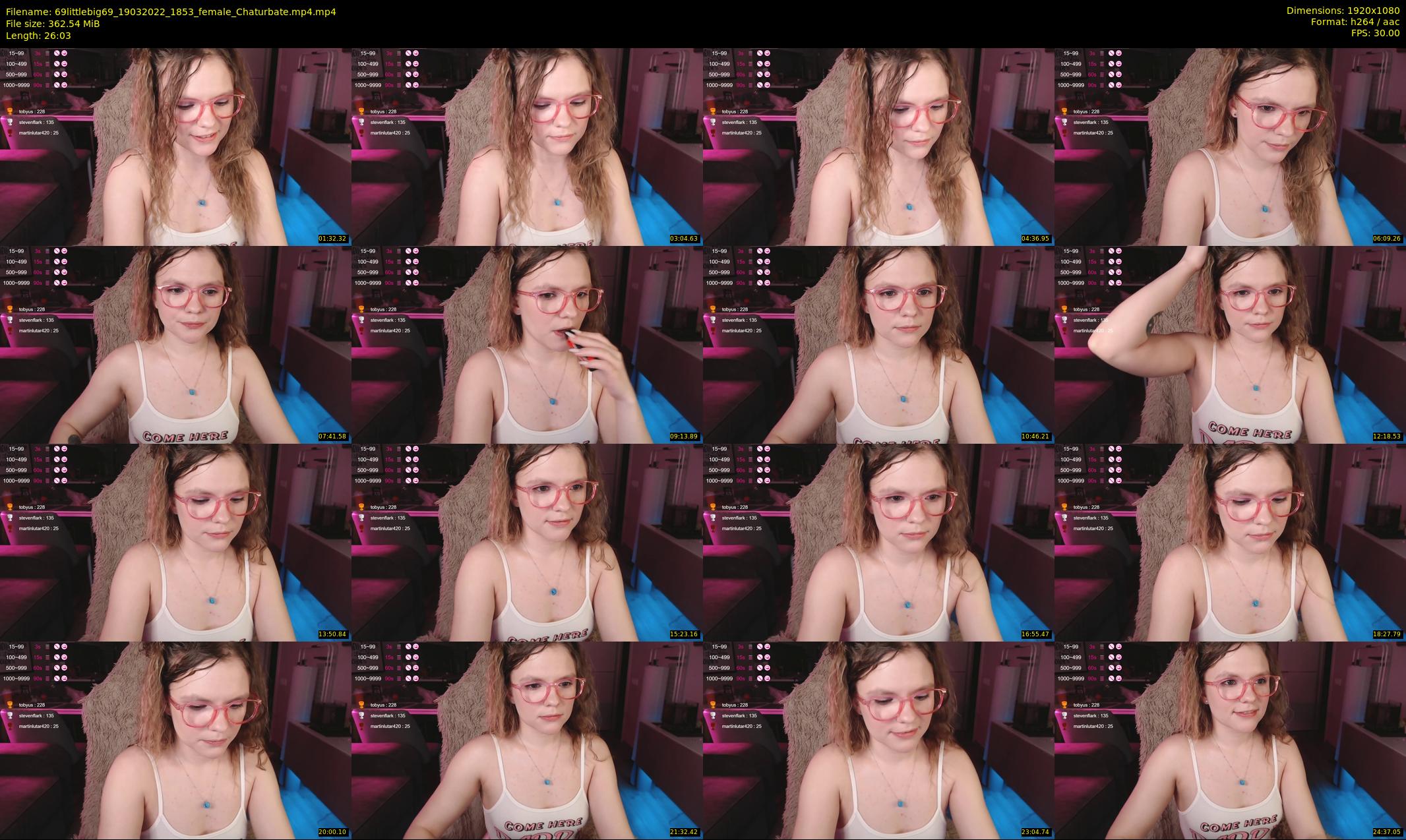 69littlebig69 — 27 minute Chaturbate couple cam show recording, 1080p, Mar 19, 2022