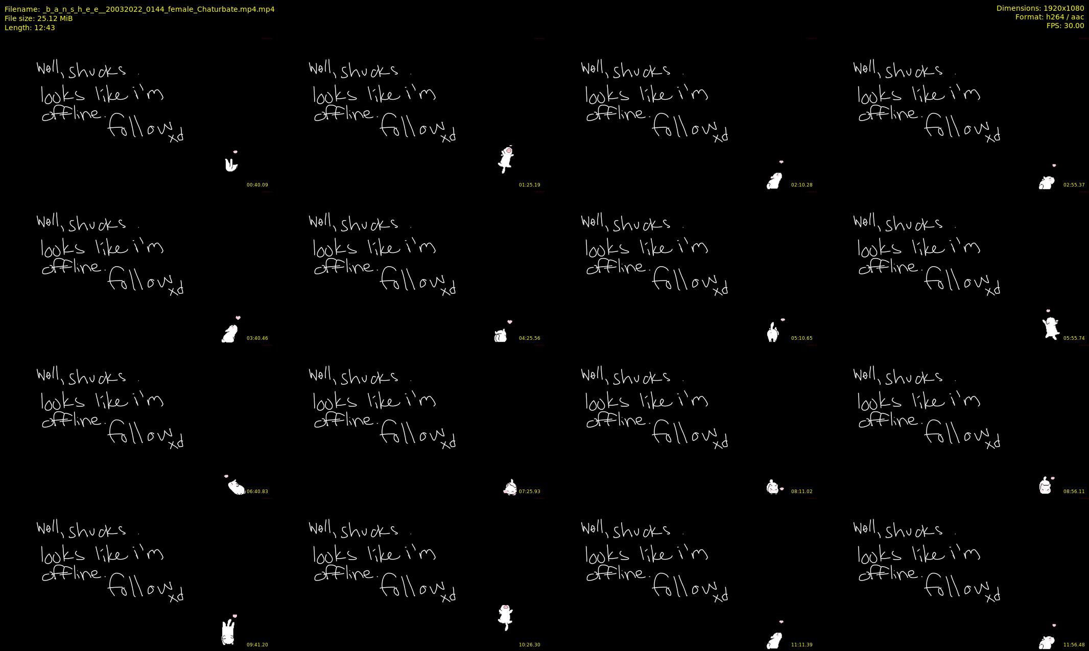 _b_a_n_s_h_e_e_ — 13 minute Chaturbate female cam show recording, 1080p, Mar 20, 2022