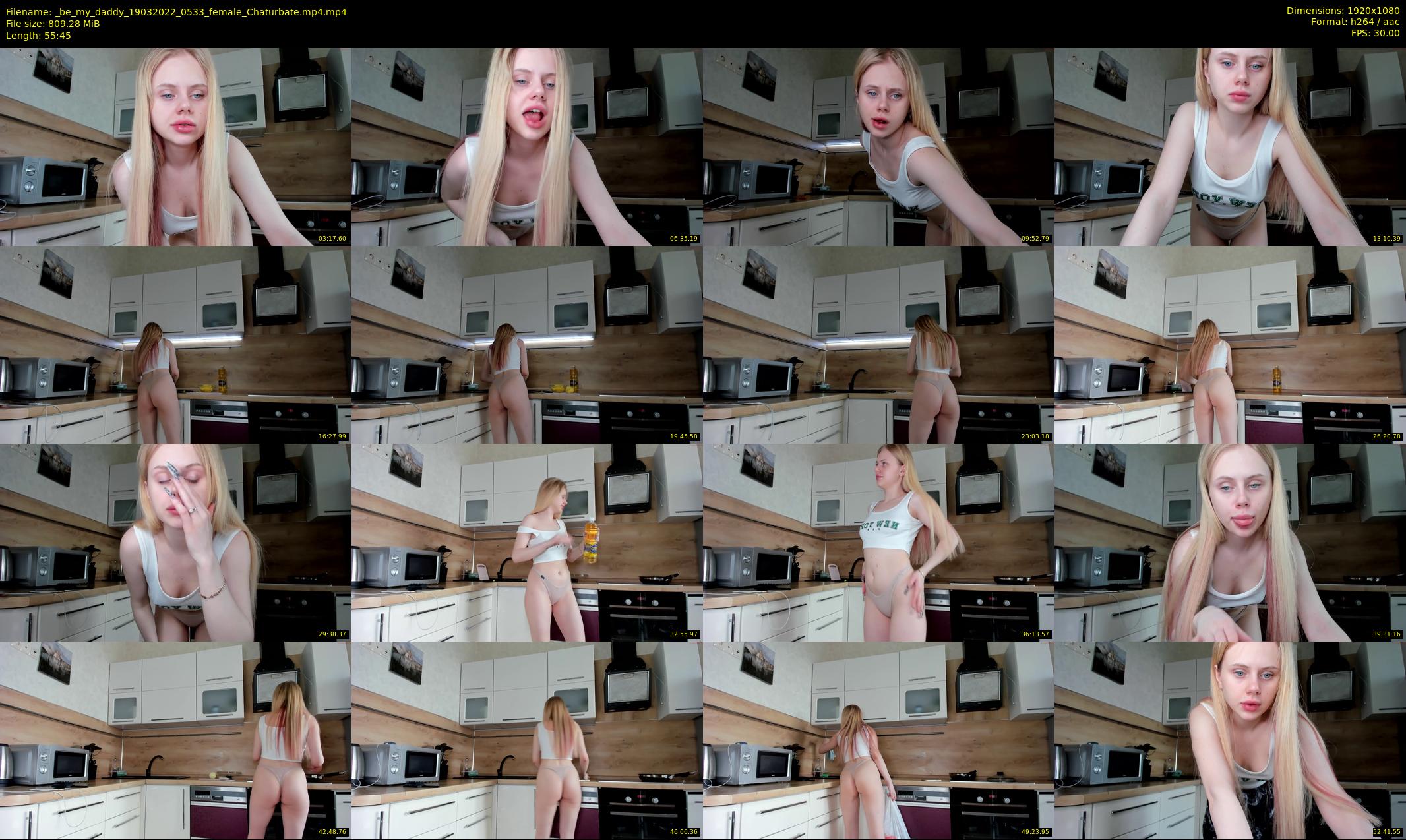 _be_my_daddy — 56 minute Chaturbate female cam show recording, 1080p, Mar 19, 2022