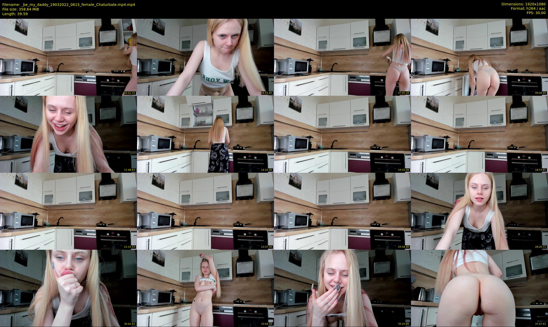 _be_my_daddy — 40 minute Chaturbate female cam show recording, 1080p, Mar 19, 2022