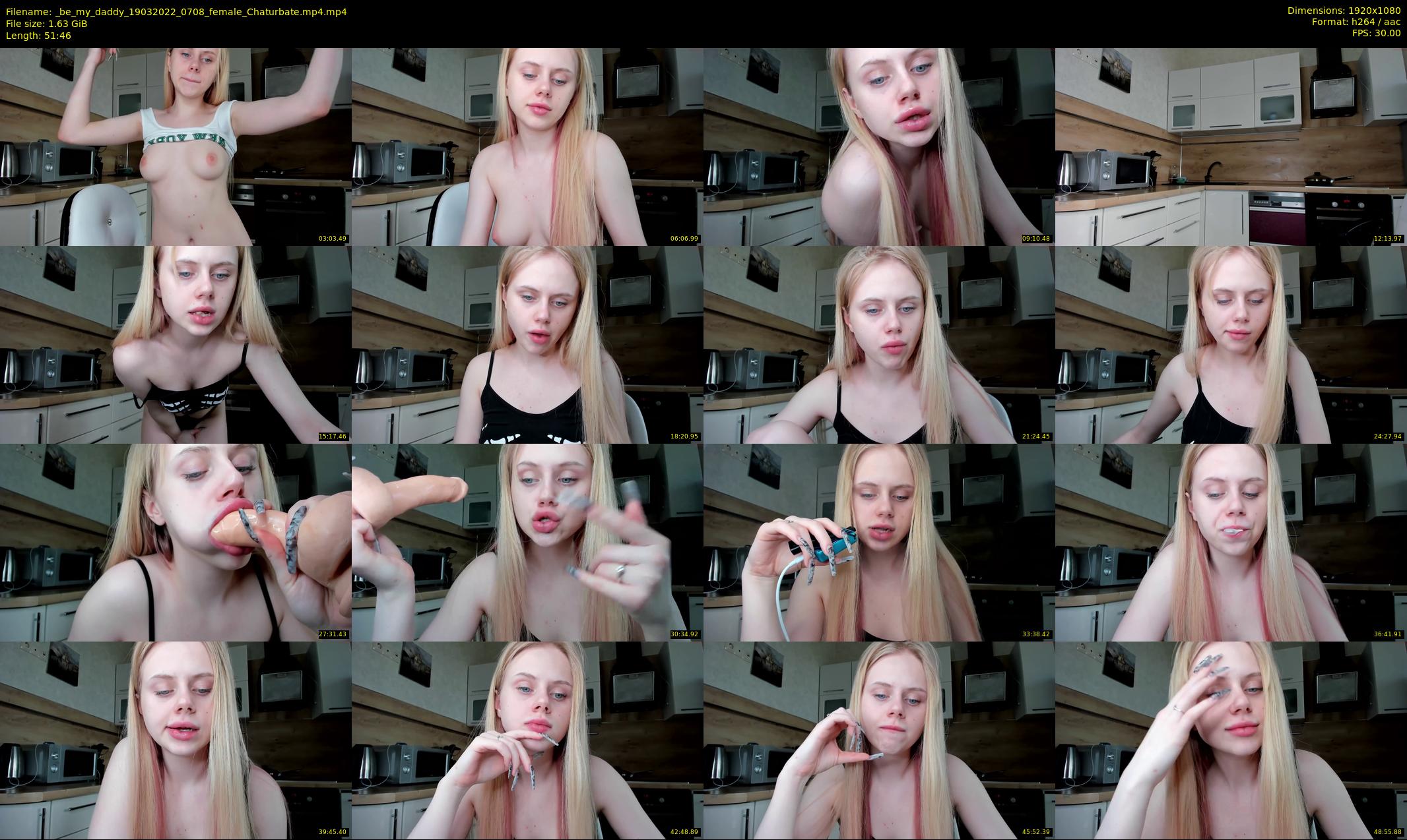 _be_my_daddy — 52 minute Chaturbate female cam show recording, 1080p, Mar 19, 2022