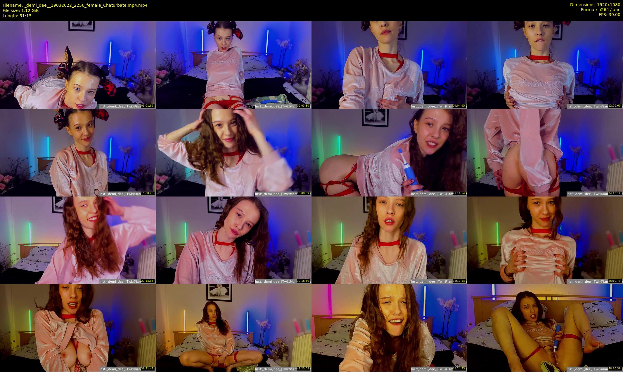 _demi_dee_ — 52 minute Chaturbate female cam show recording, 1080p, Mar 19, 2022