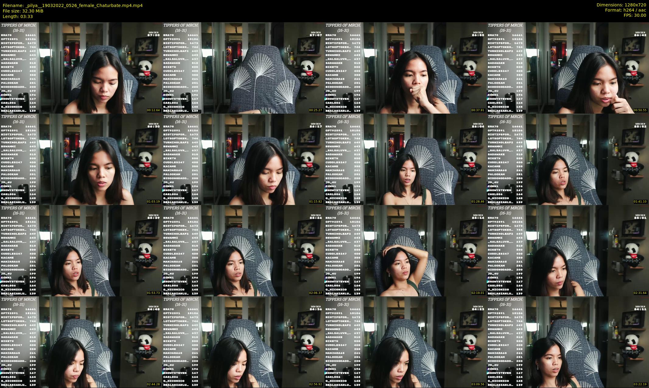 _pilya_ — 4 minute Chaturbate female cam show recording, 720p, Mar 19, 2022