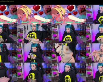 aciddroll — 59 minute Chaturbate female cam show recording, 1080p, Mar 20, 2022