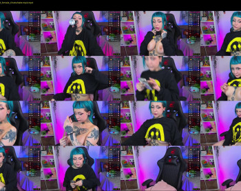 aciddroll — 56 minute Chaturbate female cam show recording, 1080p, Mar 20, 2022