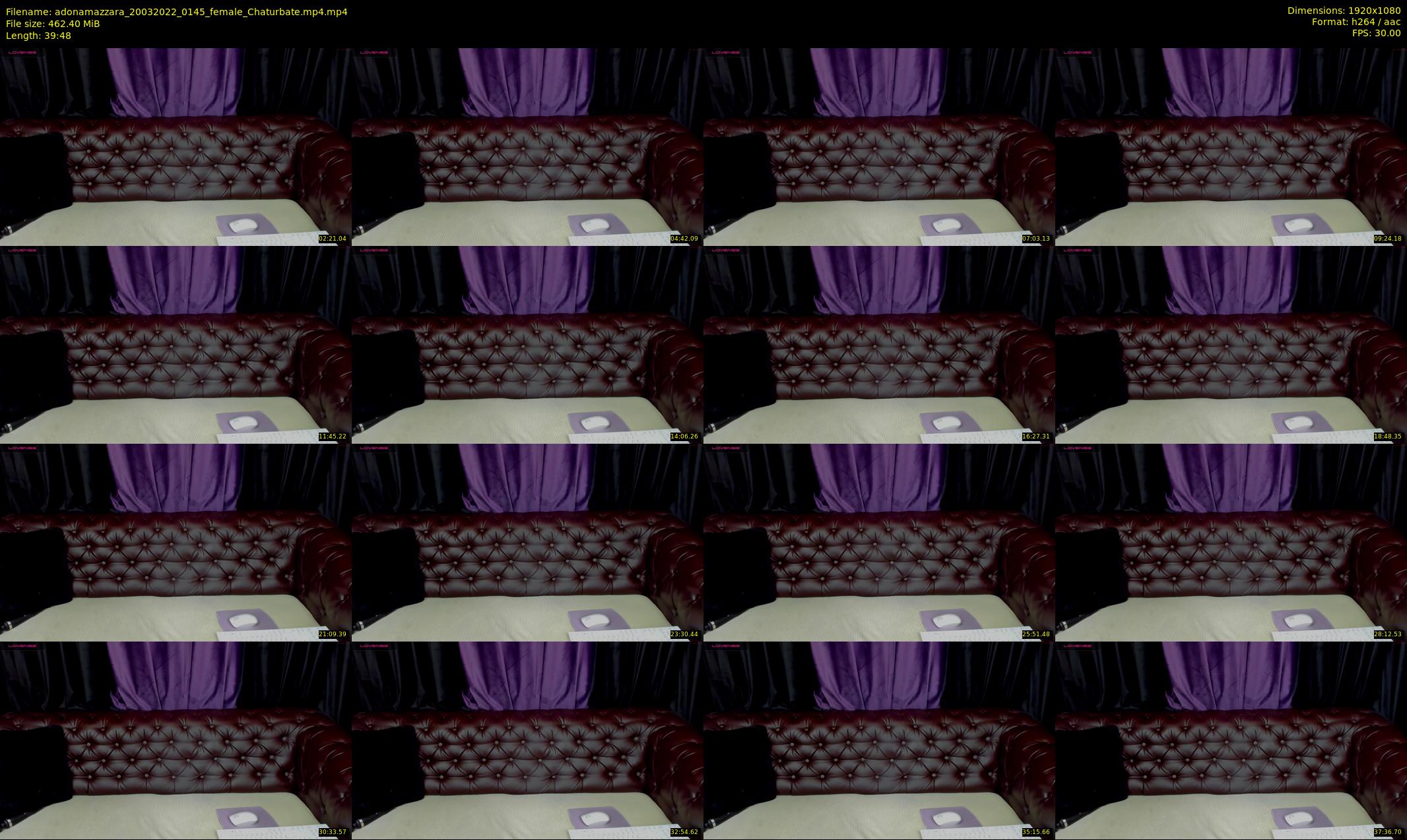 adonamazzara — 40 minute Chaturbate female cam show recording, 1080p, Mar 20, 2022
