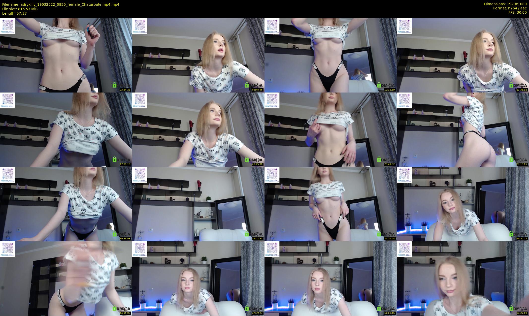 adrykilly — 58 minute Chaturbate female cam show recording, 1080p, Mar 19, 2022