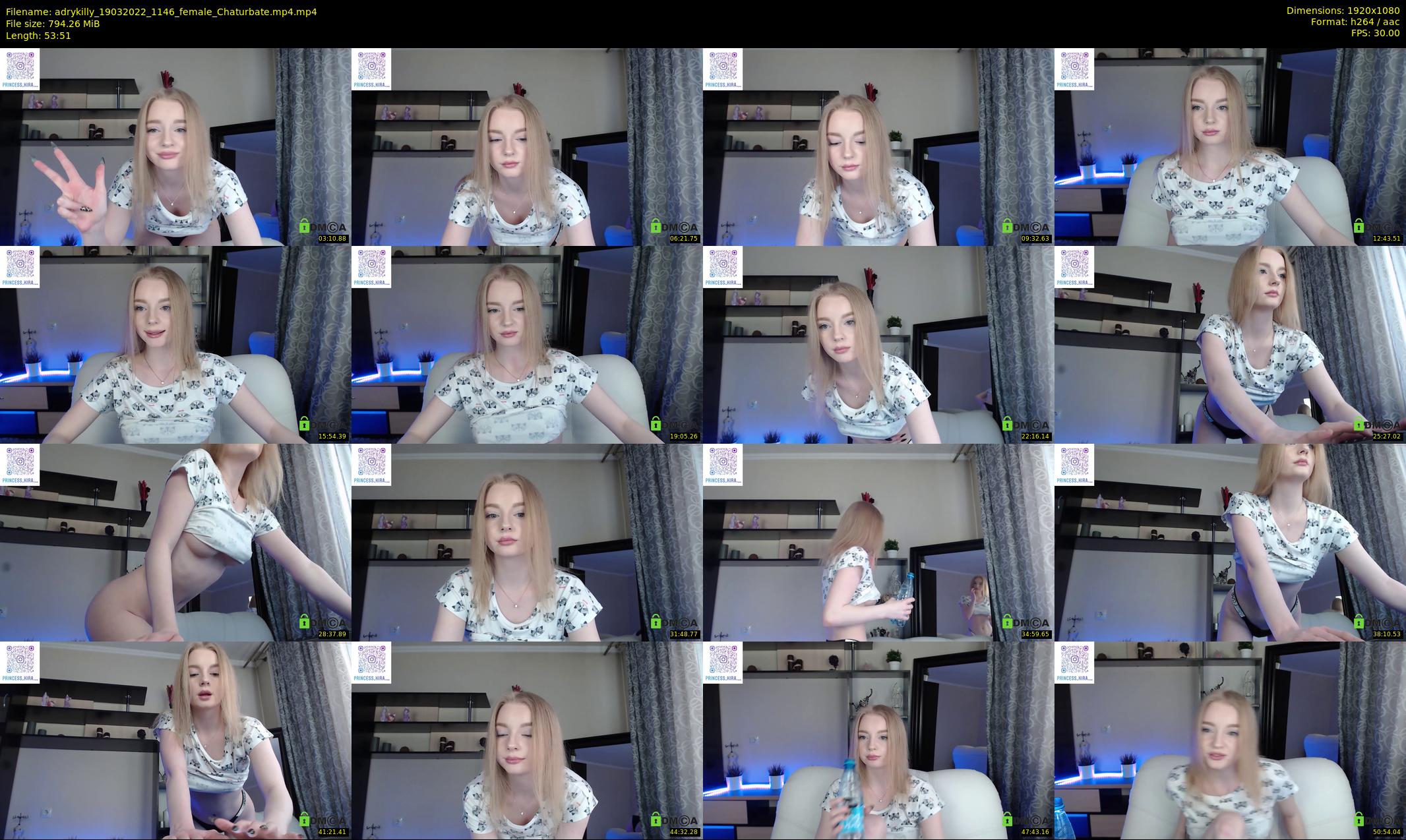 adrykilly — 54 minute Chaturbate female cam show recording, 1080p, Mar 19, 2022