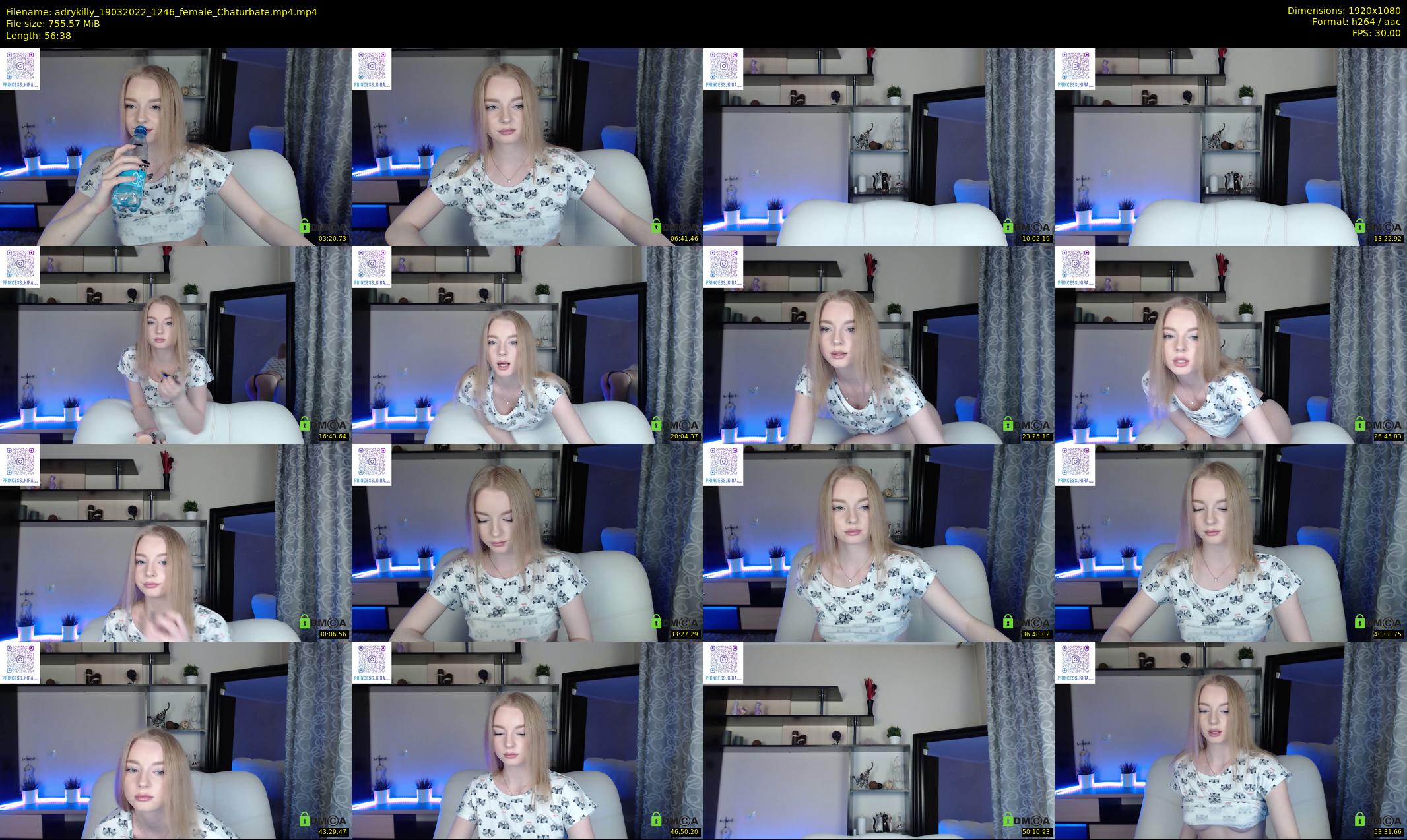 adrykilly — 57 minute Chaturbate female cam show recording, 1080p, Mar 19, 2022