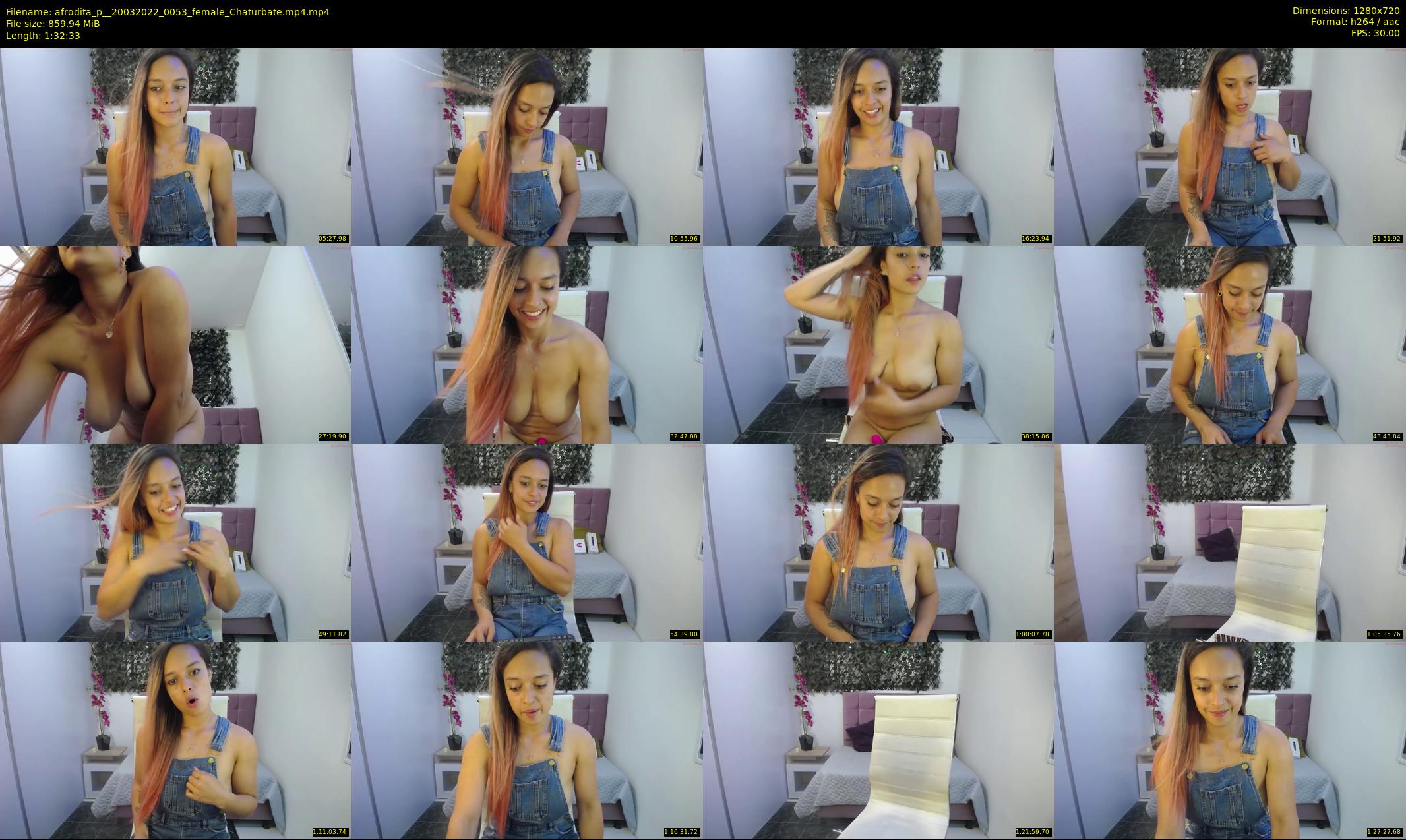 afrodita_p_ — 93 minute Chaturbate female cam show recording, 720p, Mar 20, 2022