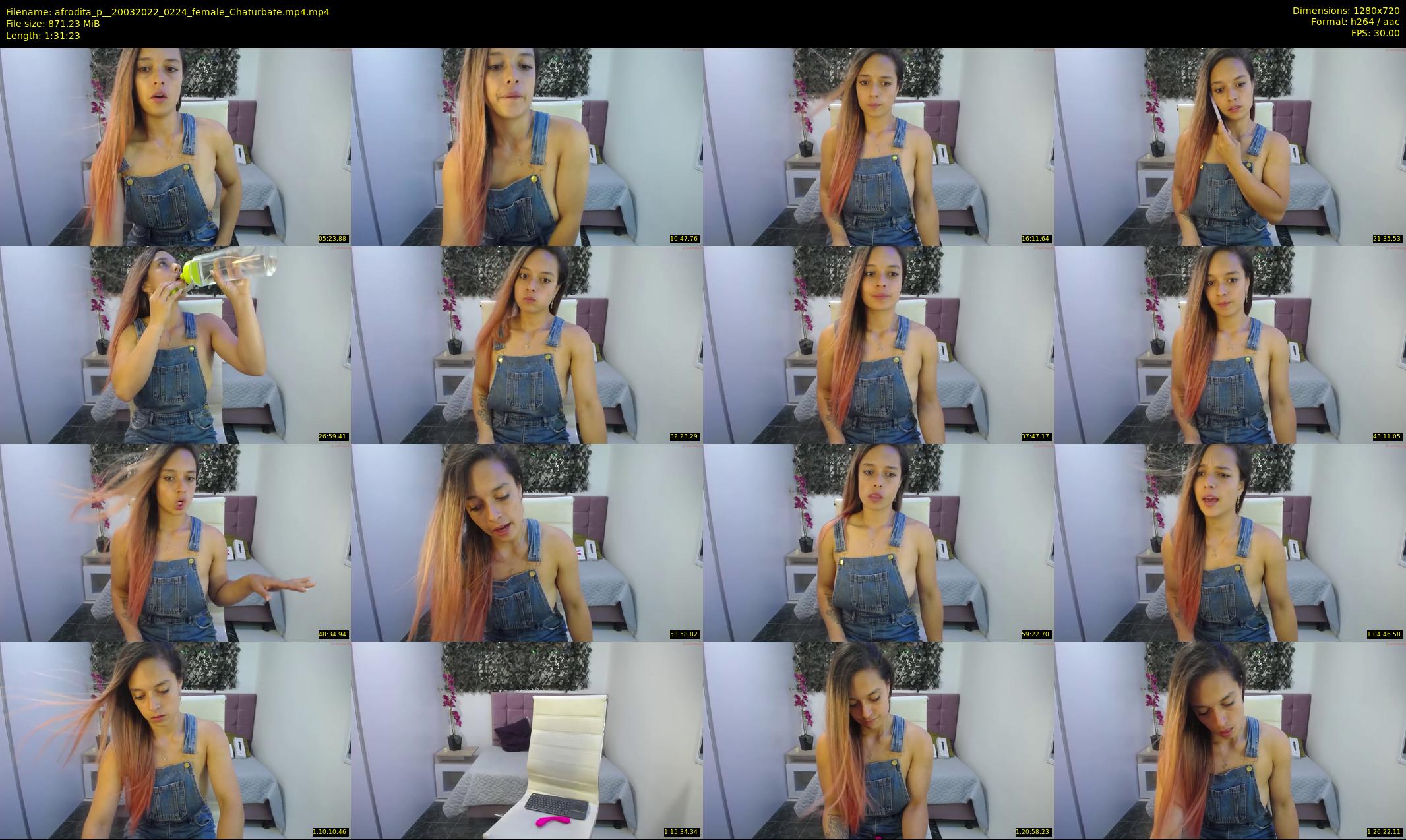 afrodita_p_ — 92 minute Chaturbate female cam show recording, 720p, Mar 20, 2022