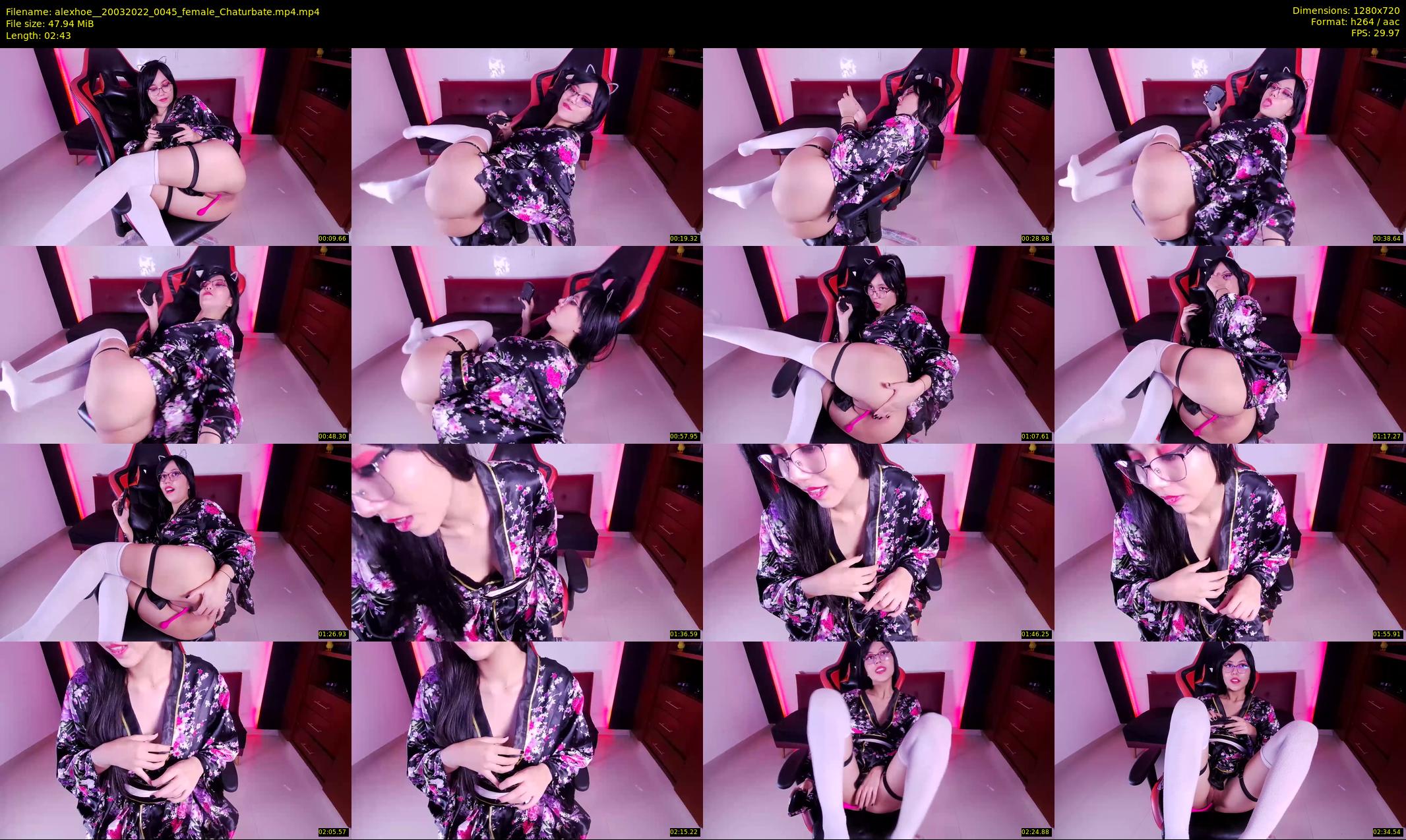 alexhoe_ — 3 minute Chaturbate female cam show recording, 720p, Mar 20, 2022