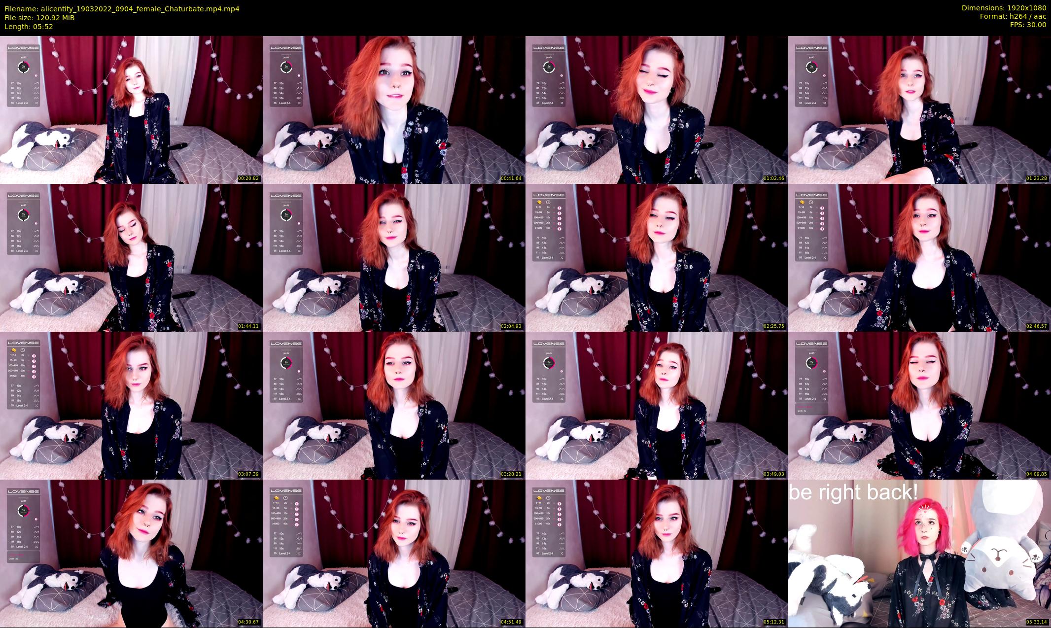 alicentity — 6 minute Chaturbate female cam show recording, 1080p, Mar 19, 2022
