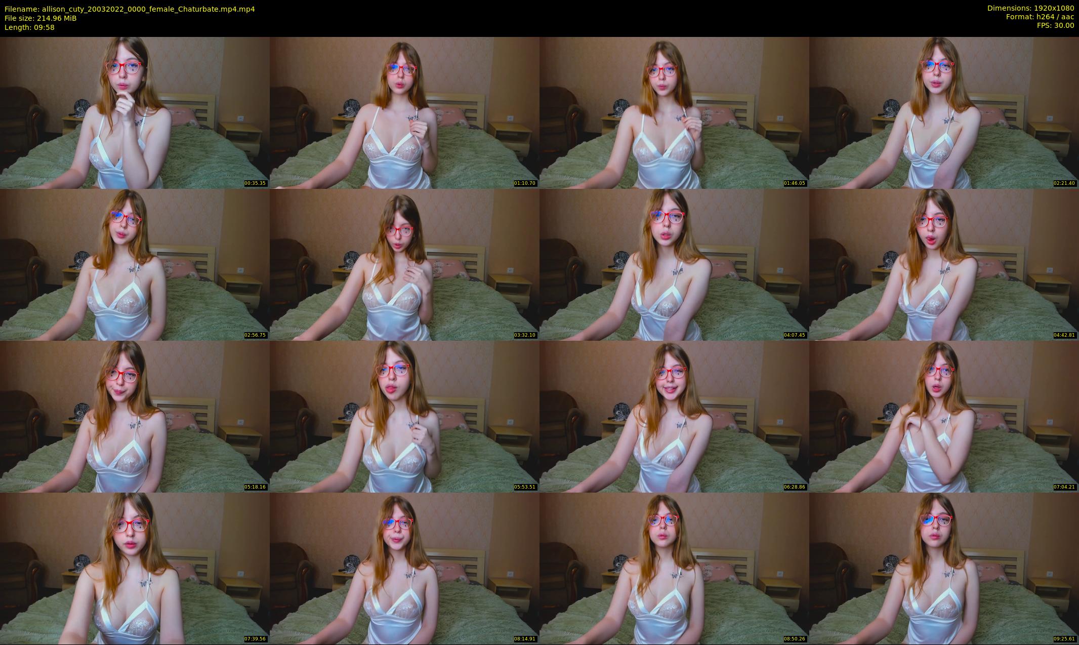allison_cuty — 10 minute Chaturbate female cam show recording, 1080p, Mar 20, 2022