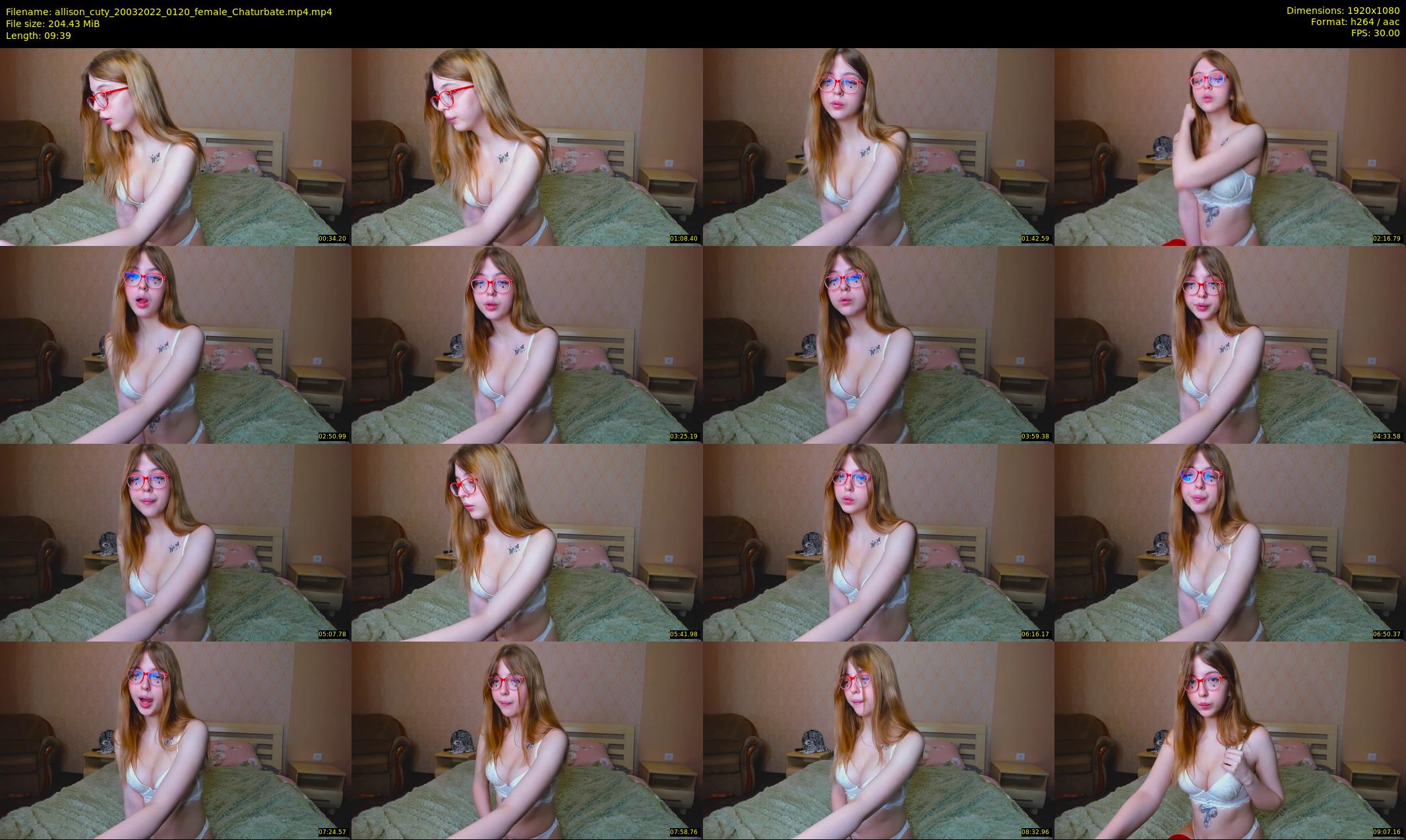 allison_cuty — 10 minute Chaturbate female cam show recording, 1080p, Mar 20, 2022