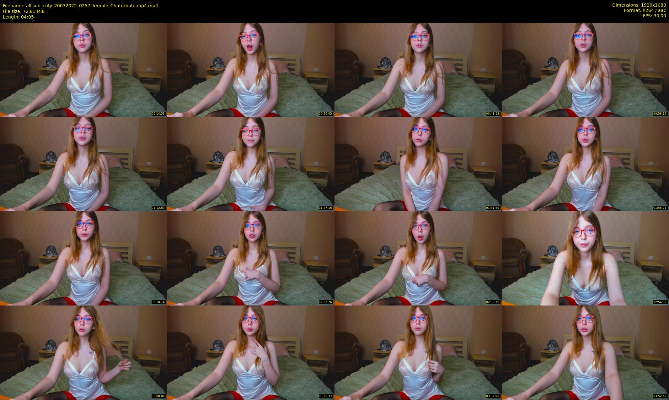 allison_cuty — 5 minute Chaturbate female cam show recording, 1080p, Mar 20, 2022