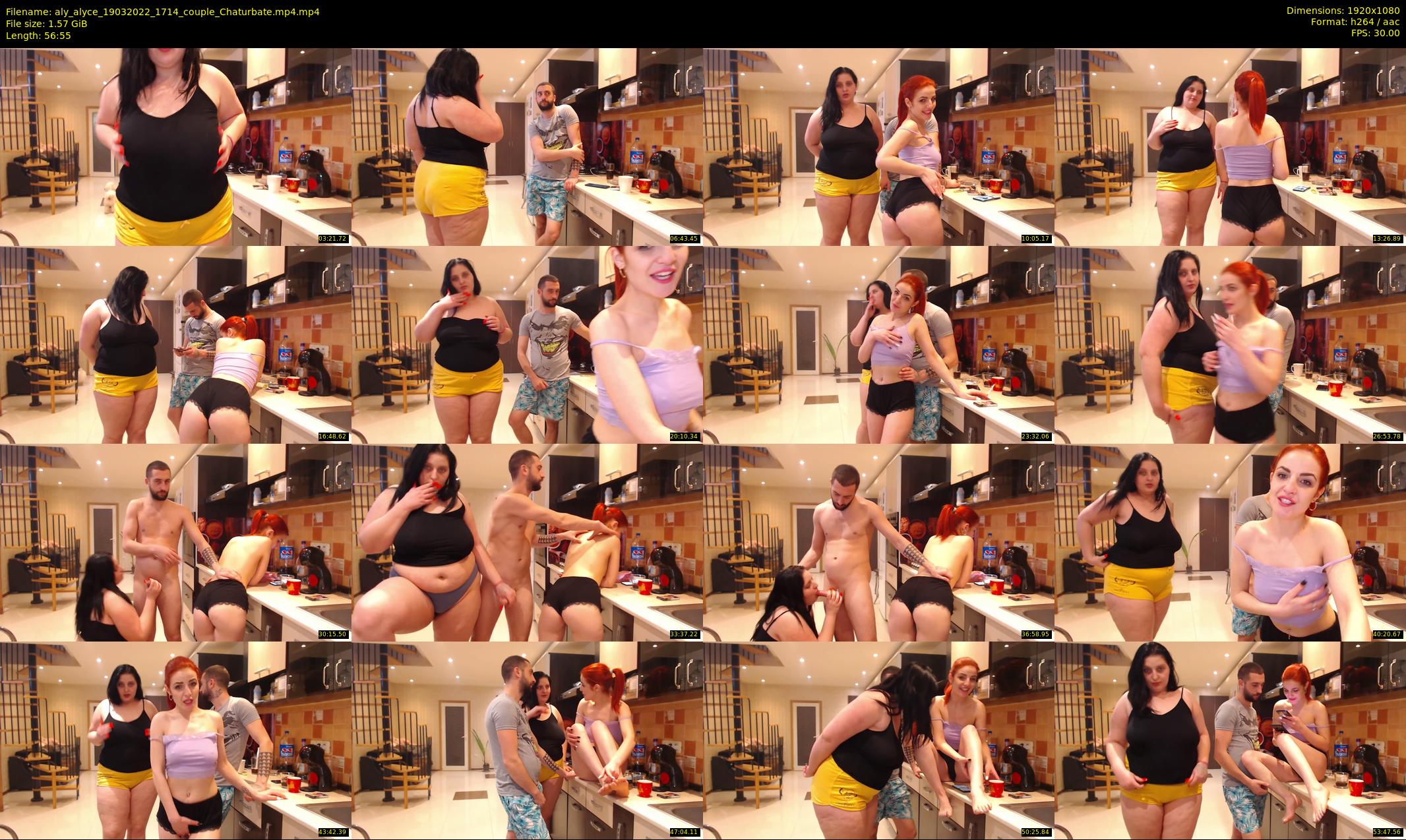aly_alyce — 57 minute Chaturbate female cam show recording, 1080p, Mar 19, 2022