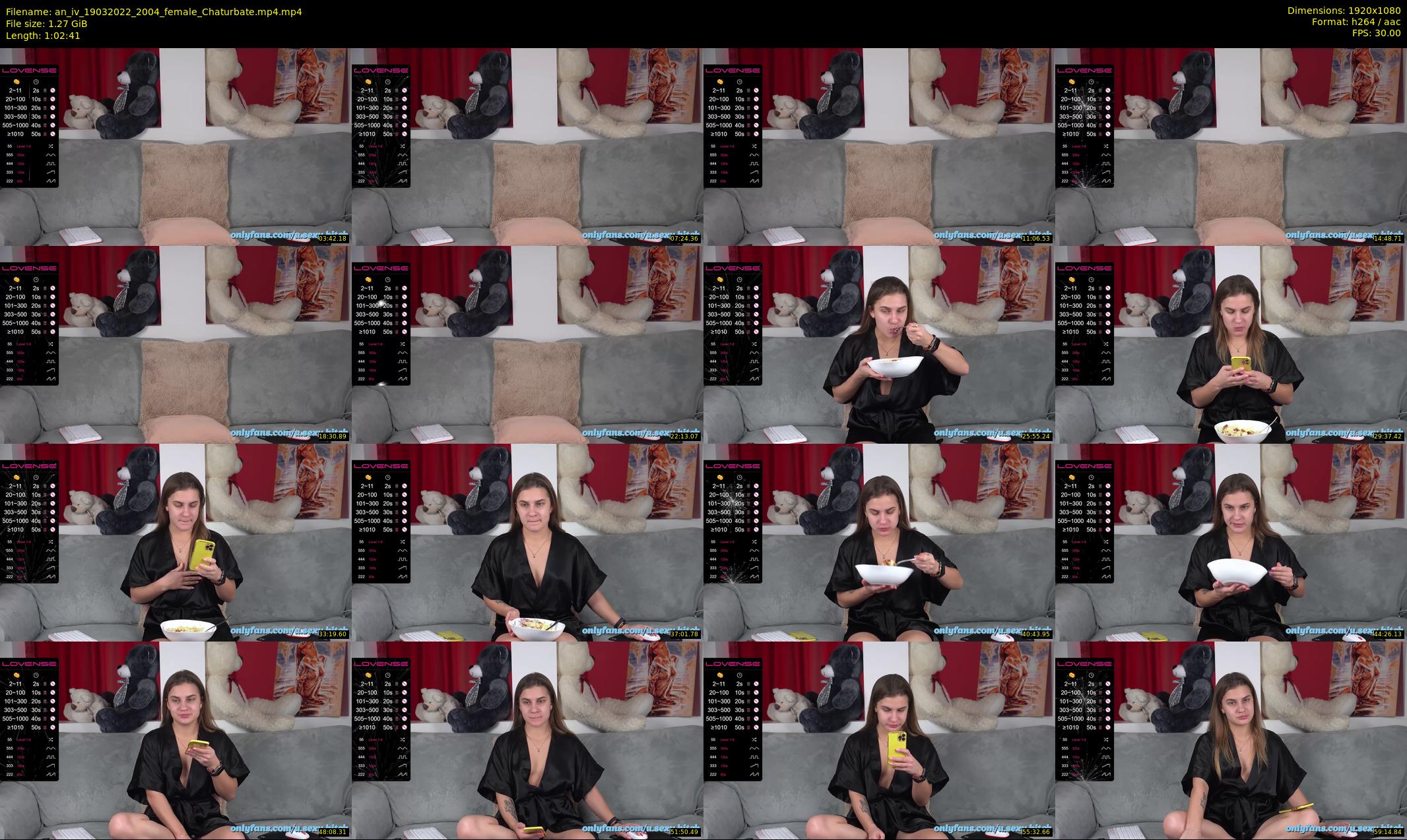 an_iv — 63 minute Chaturbate female cam show recording, 1080p, Mar 19, 2022