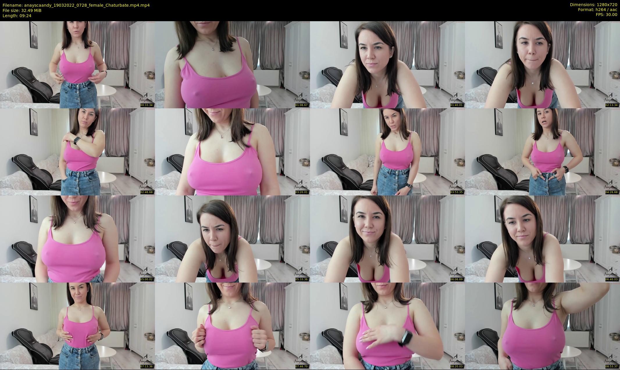 anayscaandy — 10 minute Chaturbate female cam show recording, 720p, Mar 19, 2022