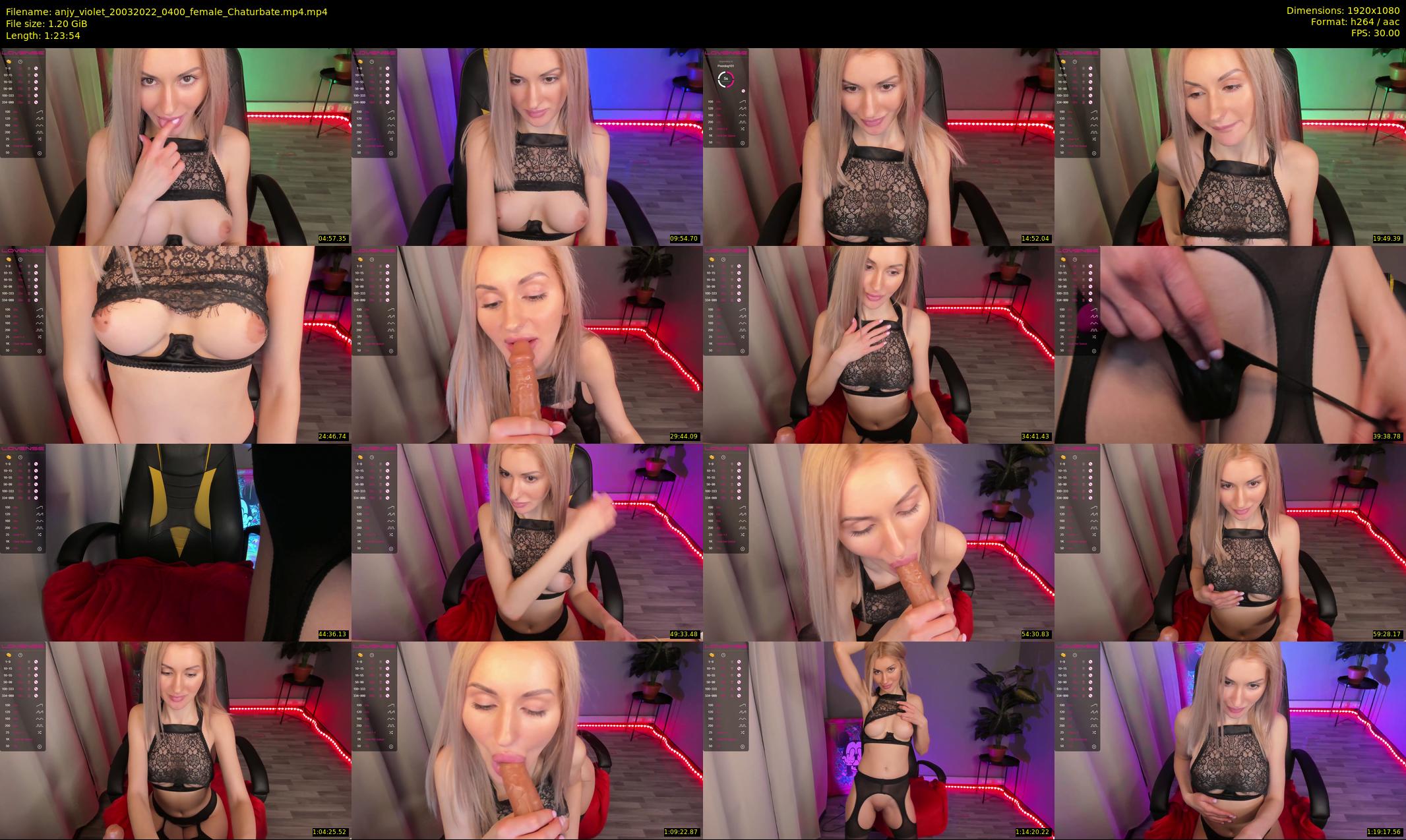 anjy_violet — 84 minute Chaturbate female cam show recording, 1080p, Mar 20, 2022