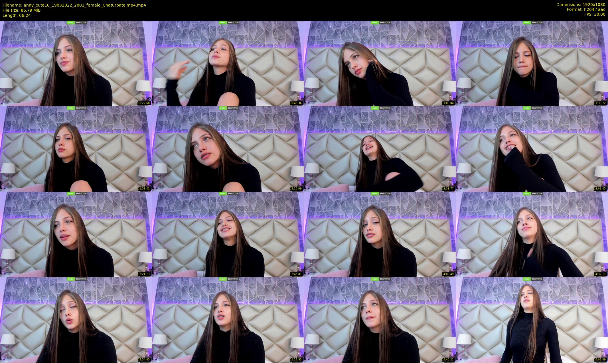 anny_cute10 — 7 minute Chaturbate female cam show recording, 1080p, Mar 19, 2022