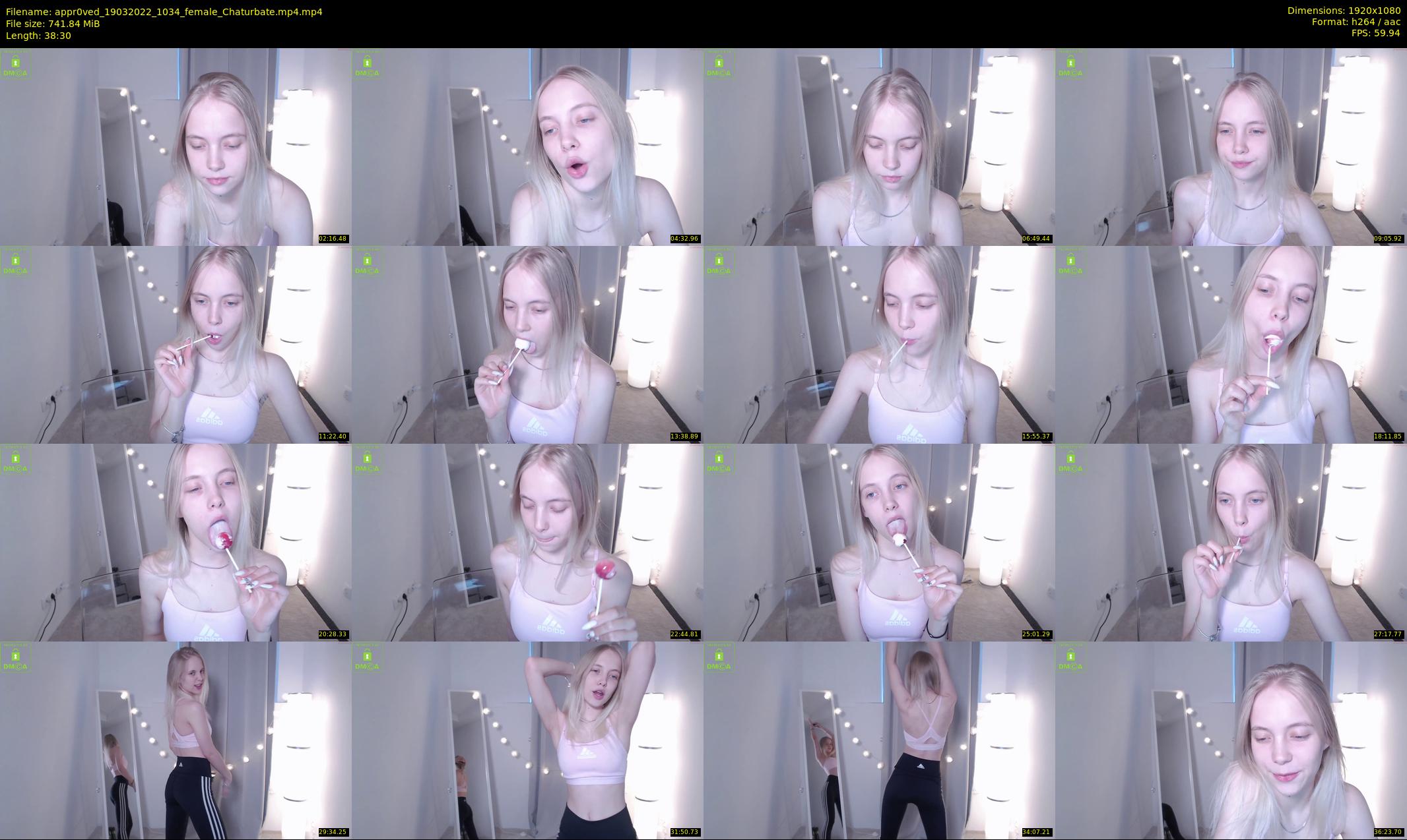 appr0ved — 39 minute Chaturbate female cam show recording, 1080p, Mar 19, 2022