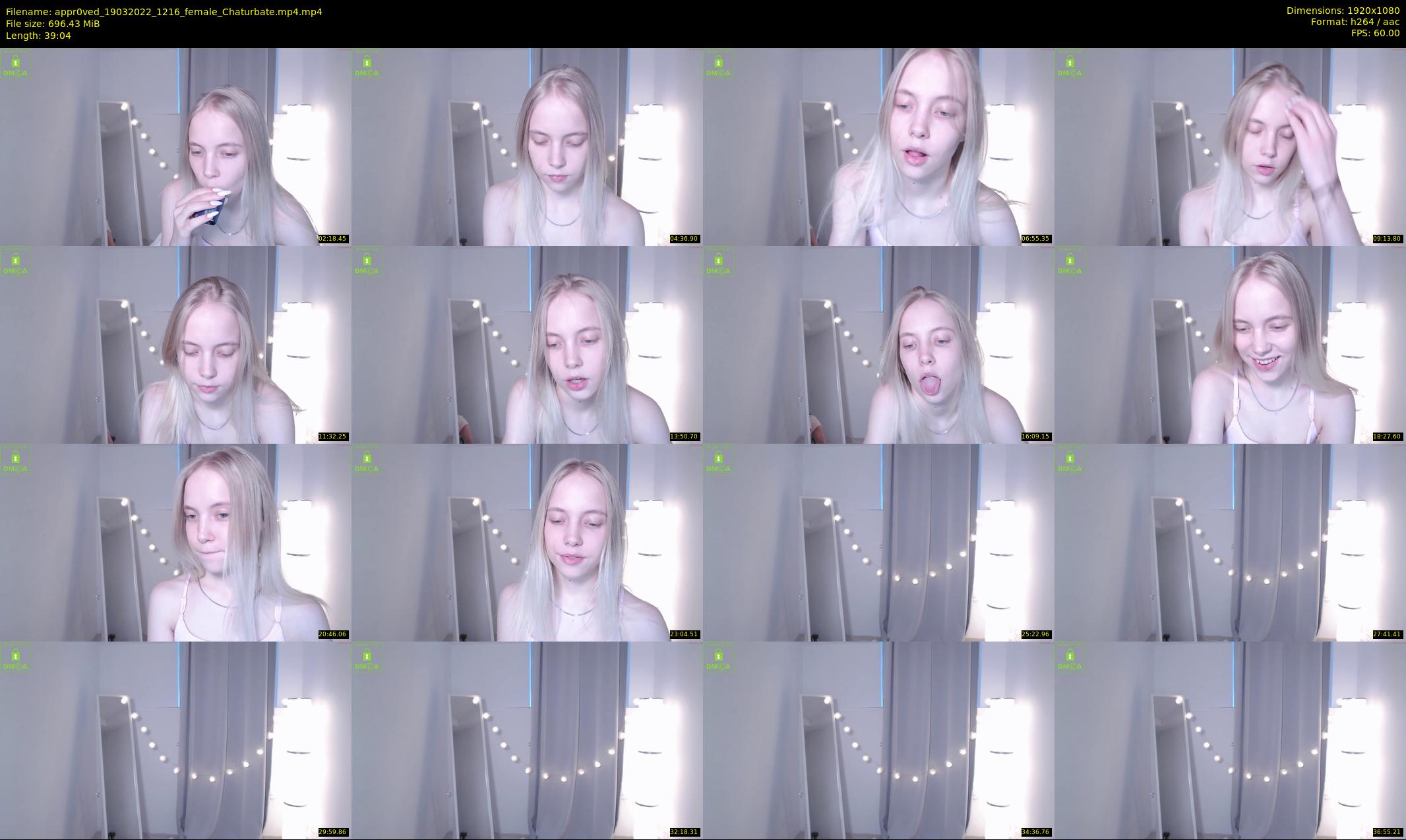 appr0ved — 40 minute Chaturbate female cam show recording, 1080p, Mar 19, 2022