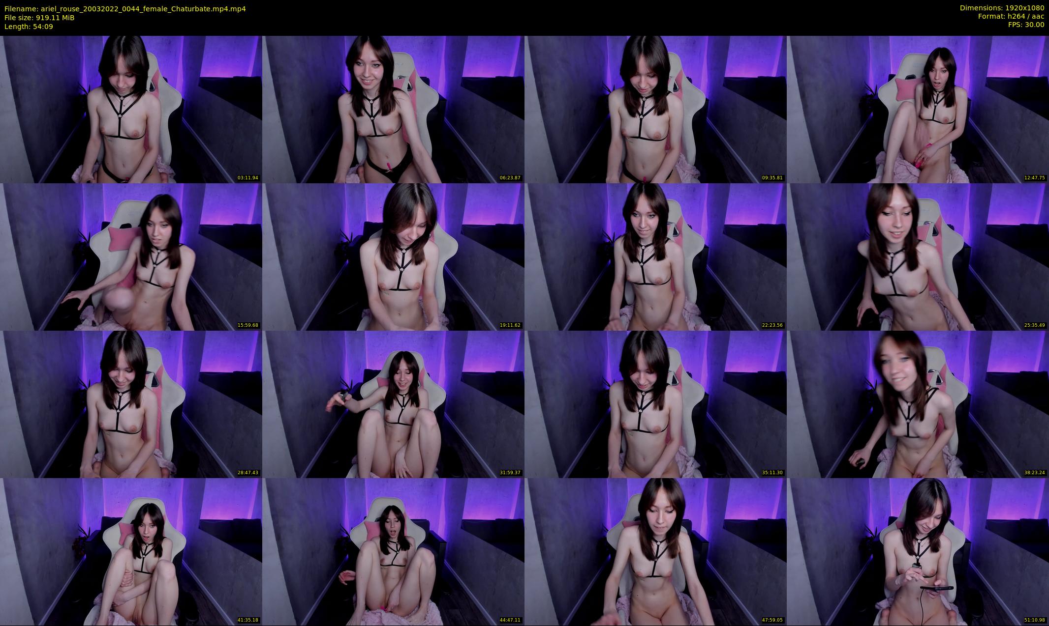 ariel_rouse — 55 minute Chaturbate female cam show recording, 1080p, Mar 20, 2022
