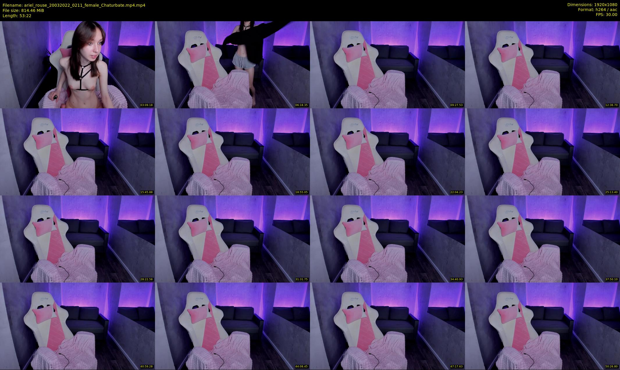 ariel_rouse — 54 minute Chaturbate female cam show recording, 1080p, Mar 20, 2022