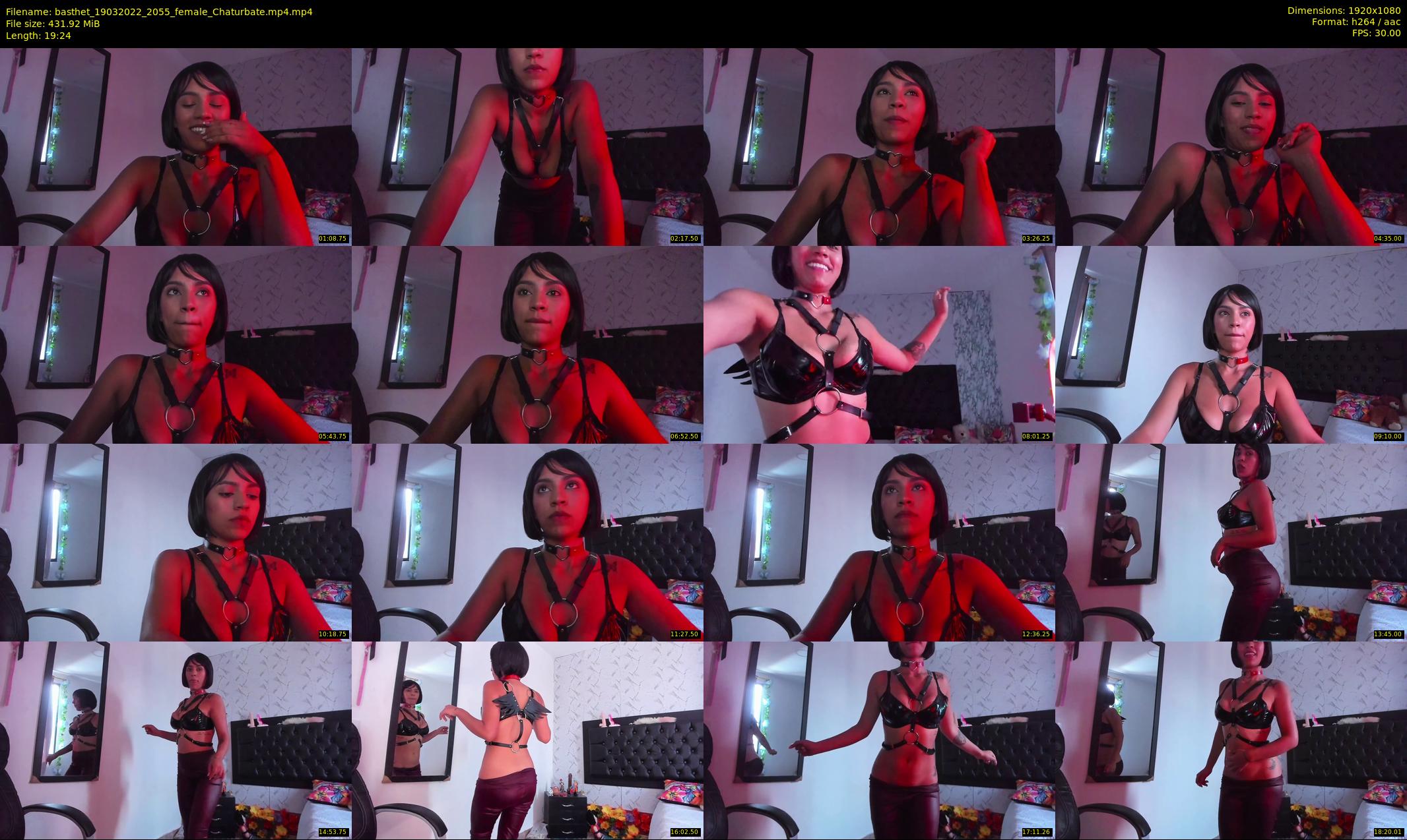 basthet — 20 minute Chaturbate female cam show recording, 1080p, Mar 19, 2022