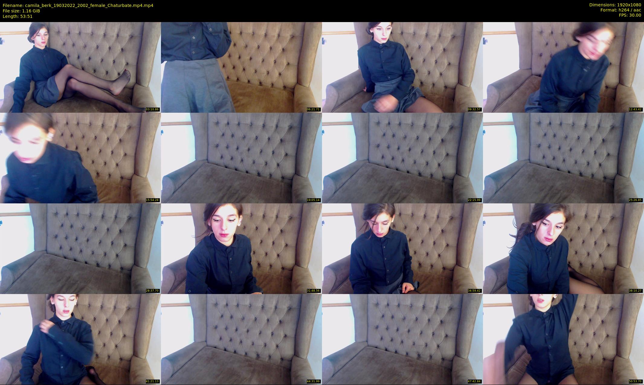 camila_berk — 54 minute Chaturbate female cam show recording, 1080p, Mar 19, 2022