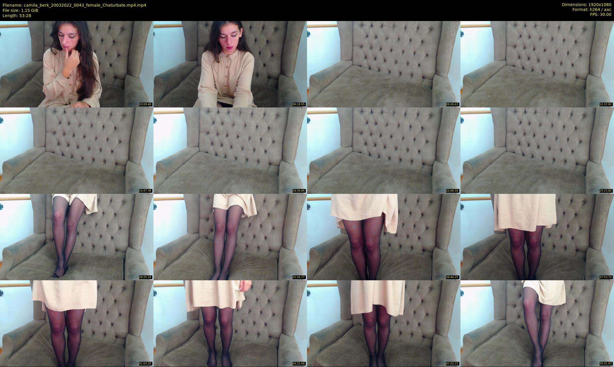 camila_berk — 54 minute Chaturbate female cam show recording, 1080p, Mar 20, 2022