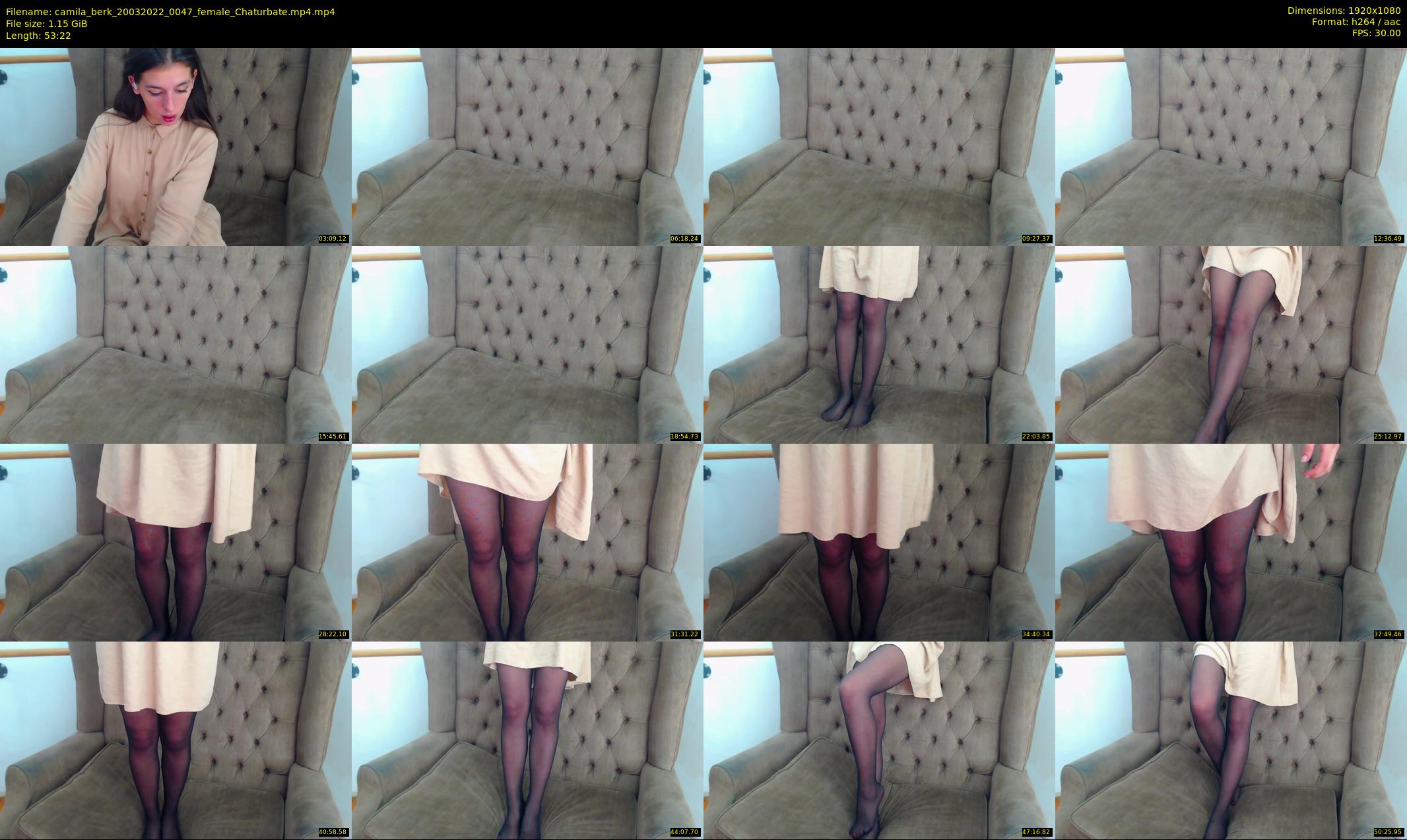 camila_berk — 54 minute Chaturbate female cam show recording, 1080p, Mar 20, 2022