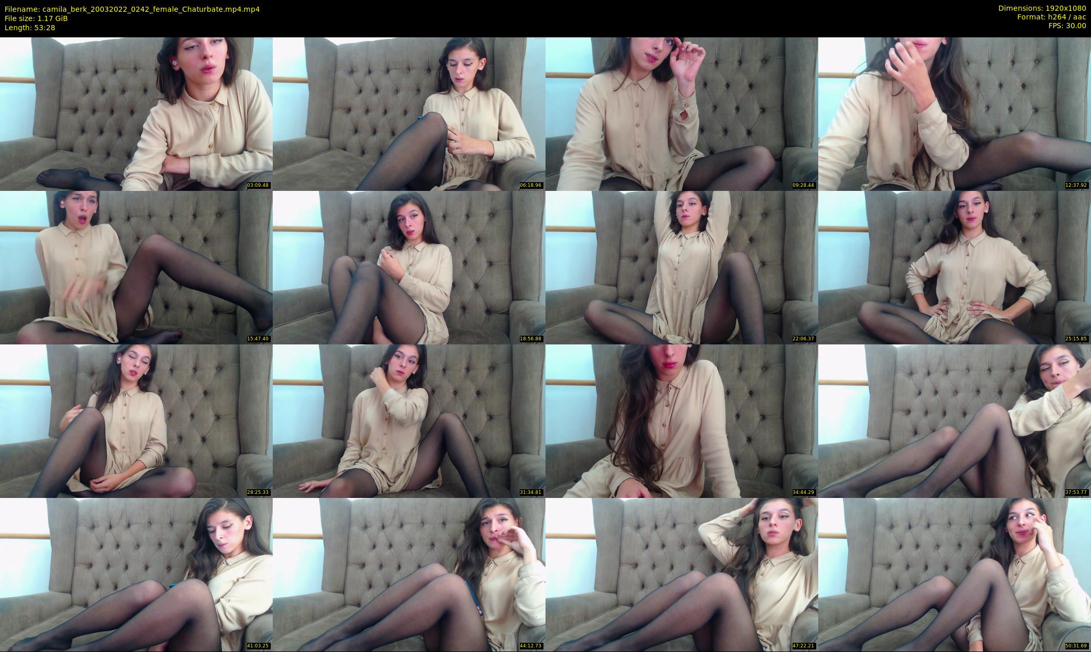 camila_berk — 54 minute Chaturbate female cam show recording, 1080p, Mar 20, 2022