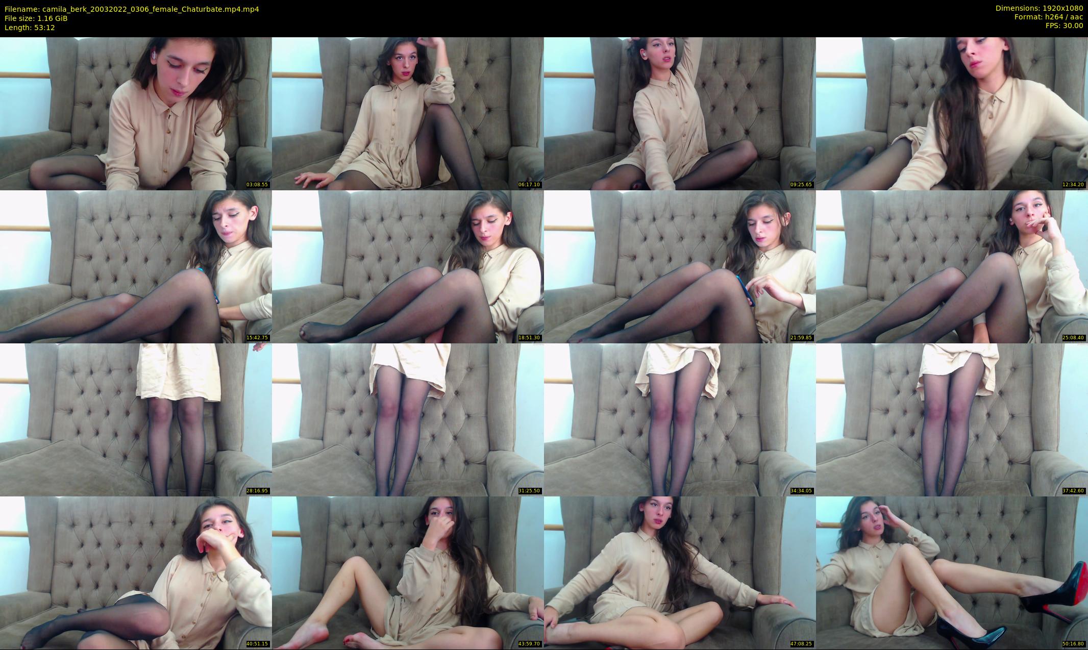 camila_berk — 54 minute Chaturbate female cam show recording, 1080p, Mar 20, 2022