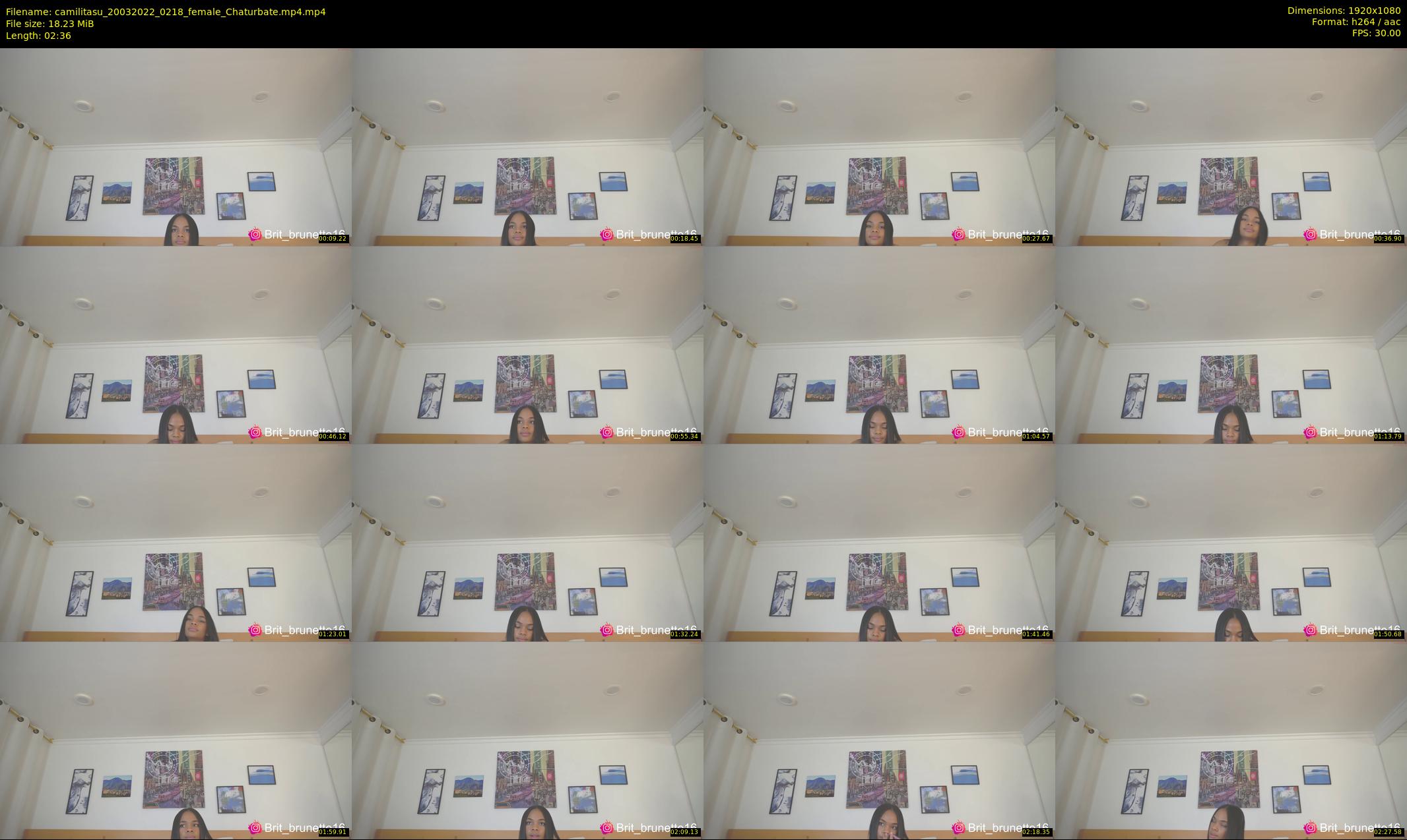 camilitasu — 3 minute Chaturbate female cam show recording, 1080p, Mar 20, 2022