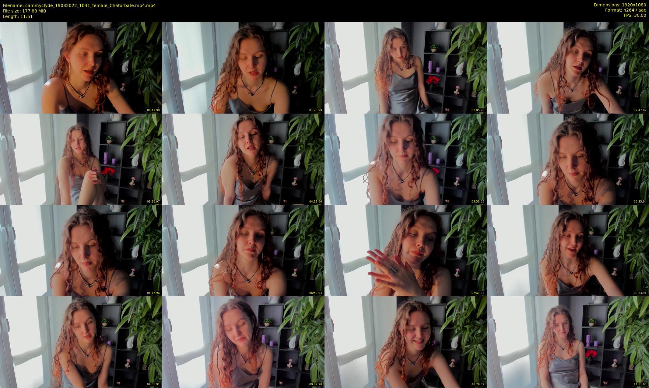 cammyclyde — 12 minute Chaturbate female cam show recording, 1080p, Mar 19, 2022