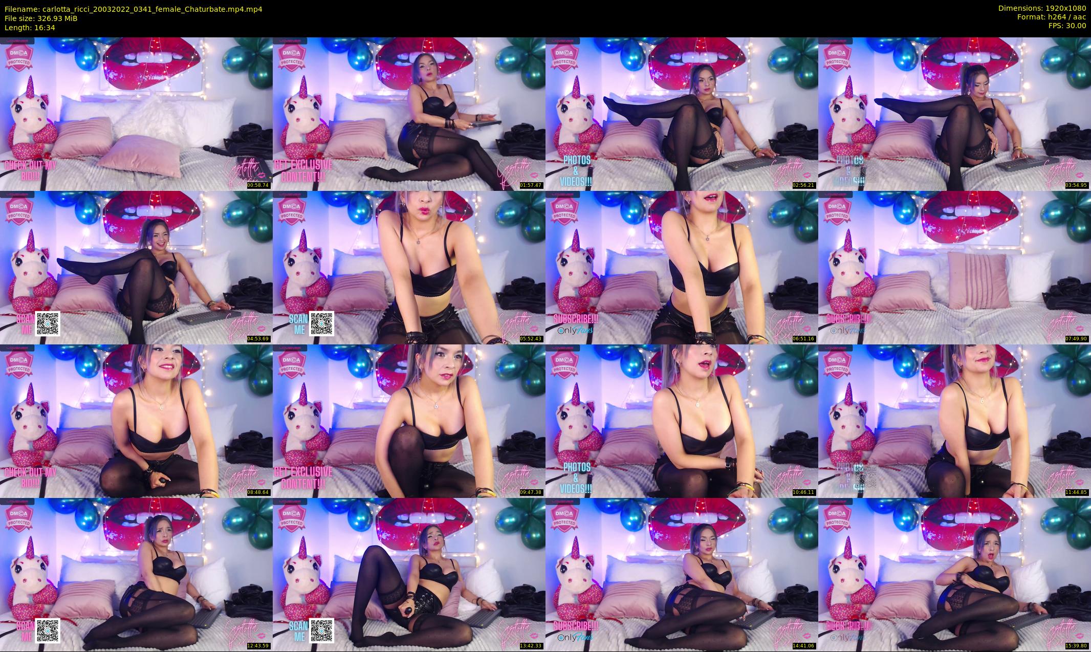 carlotta_ricci — 17 minute Chaturbate female cam show recording, 1080p, Mar 20, 2022
