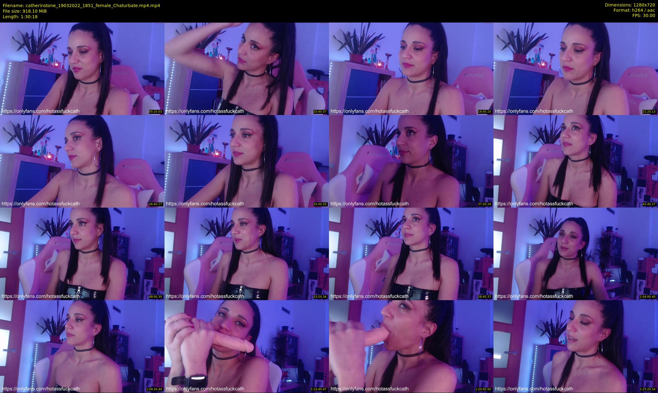 catherinstone — 91 minute Chaturbate female cam show recording, 720p, Mar 19, 2022