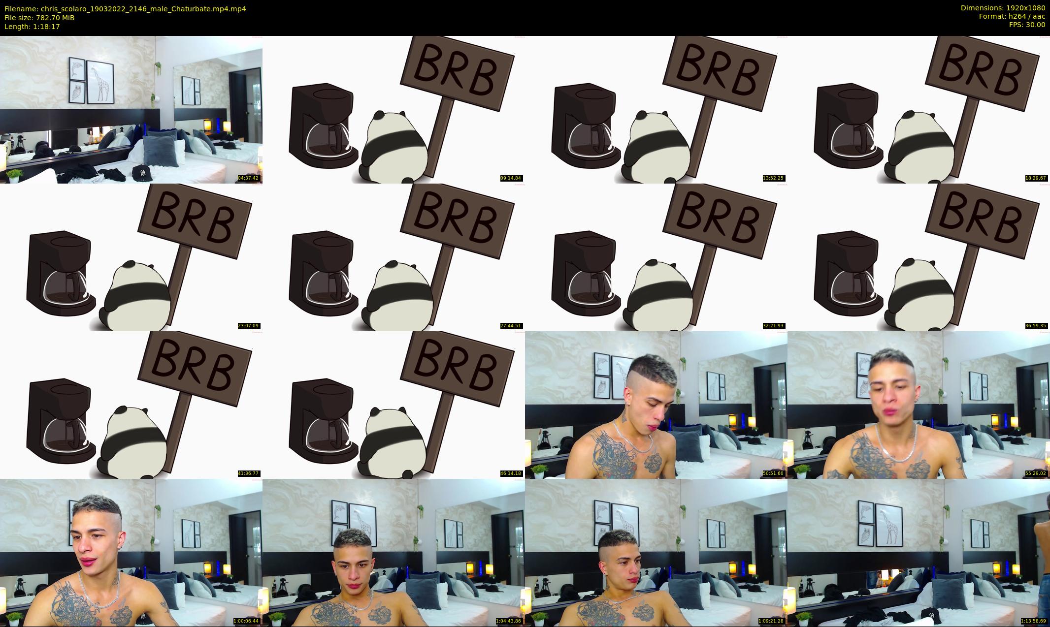 chris_scolaro — 79 minute Chaturbate male cam show recording, 1080p, Mar 19, 2022