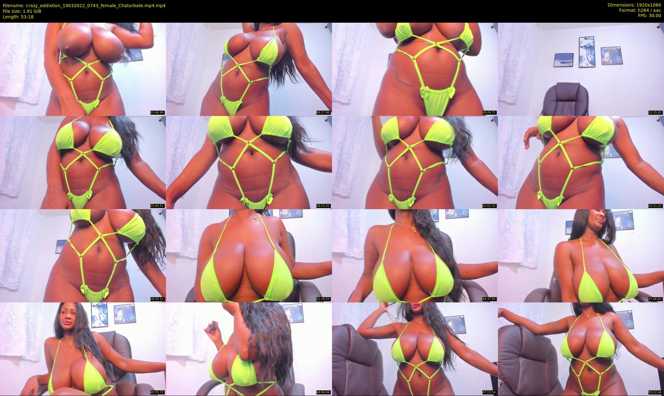 crazy_addixtion — 54 minute Chaturbate female cam show recording, 1080p, Mar 19, 2022