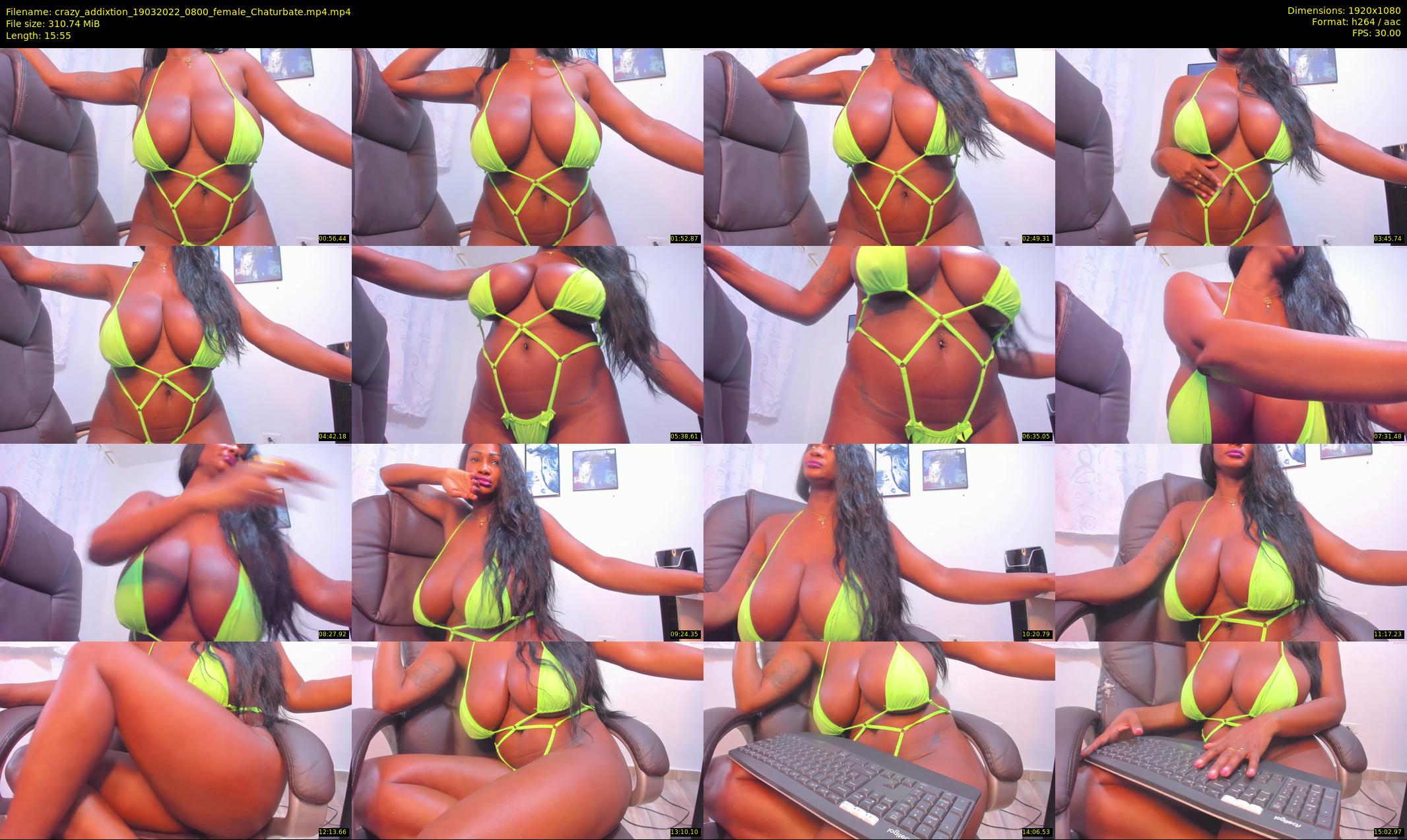 crazy_addixtion — 16 minute Chaturbate female cam show recording, 1080p, Mar 19, 2022
