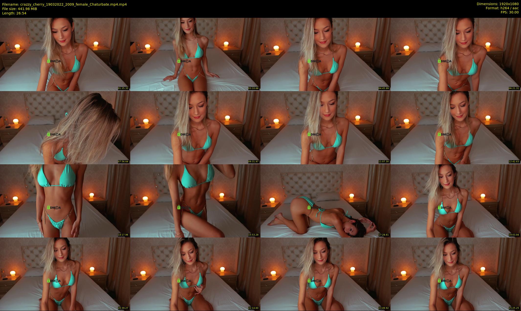 crazzy_cherry — 27 minute Chaturbate female cam show recording, 1080p, Mar 19, 2022