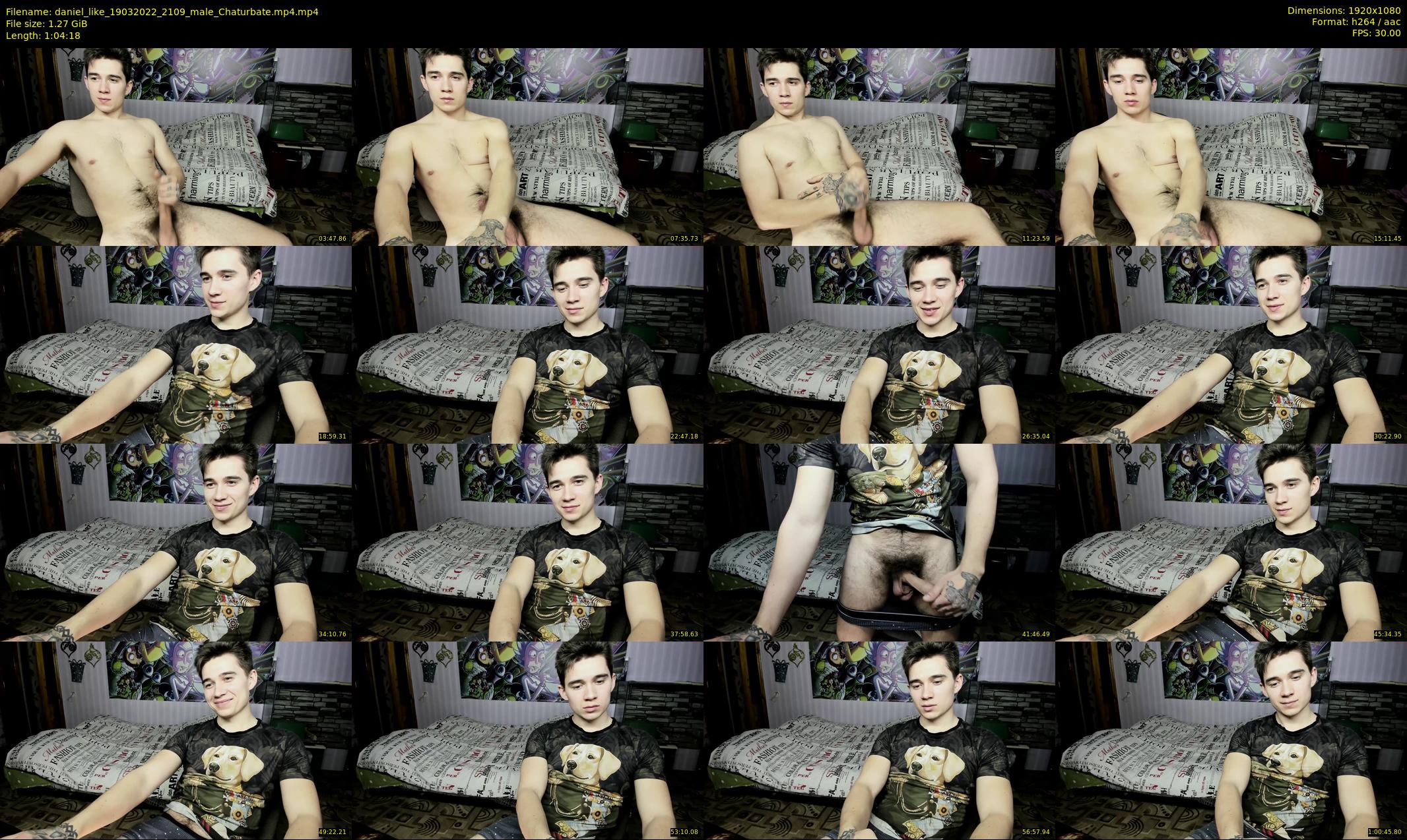 daniel_like — 65 minute Chaturbate male cam show recording, 1080p, Mar 19, 2022